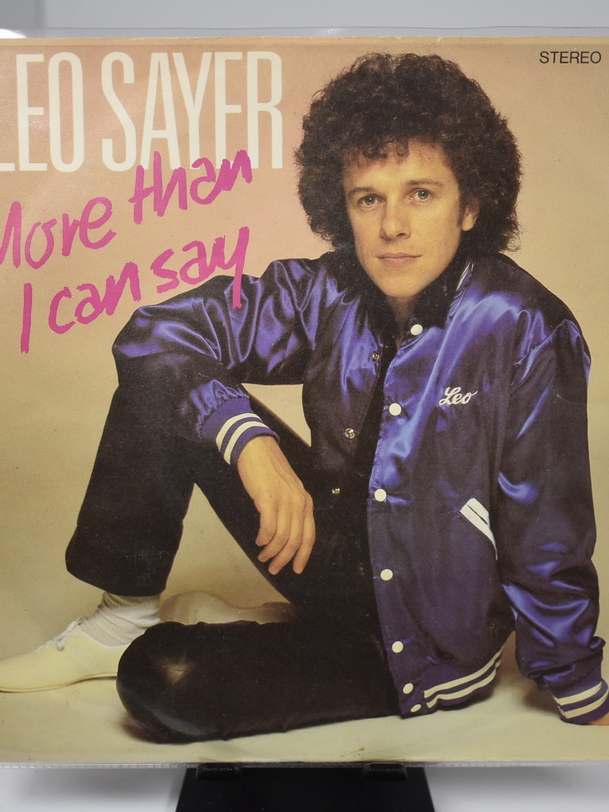 Single / Leo Sayer – More Than I Can Say