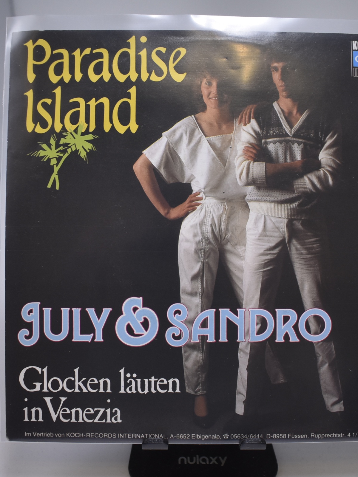 Single / July & Sandro – Paradise Island