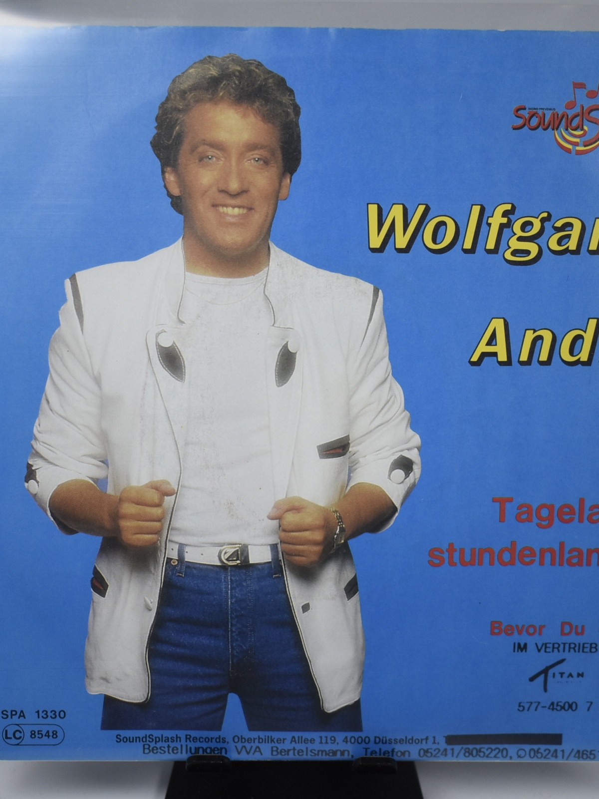 Single / Wolfgang André – Tagelang, Stundenlang...