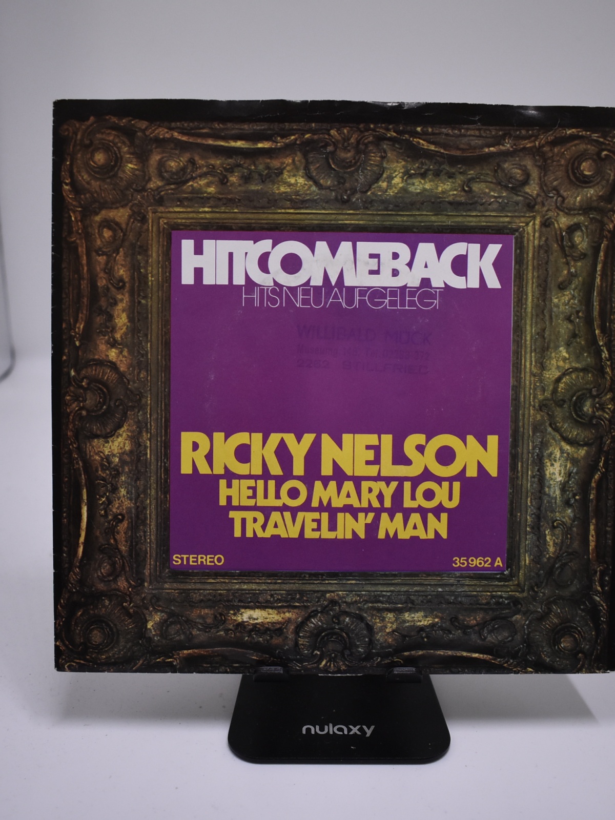 Single / Ricky Nelson – Hello Mary Lou