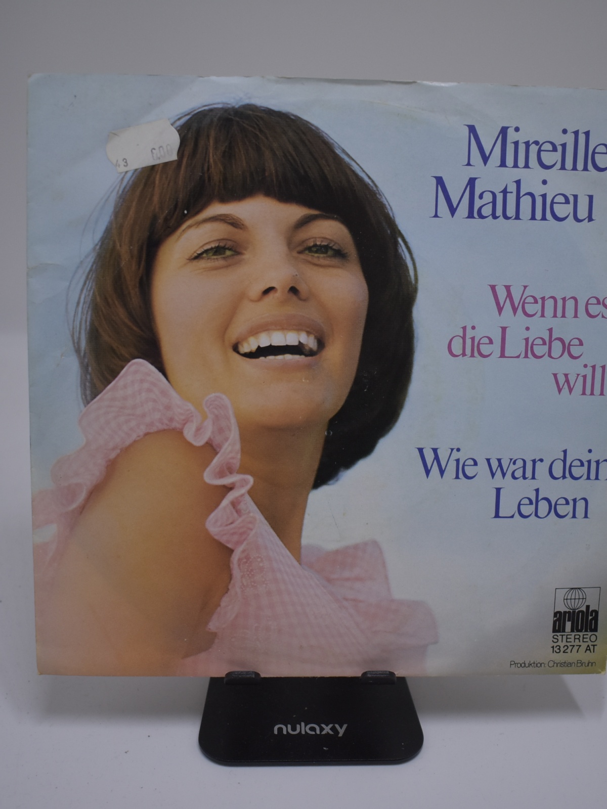 Single / Mireille Mathieu – Wenn Es Die Liebe Will / Wie War Dein Leben