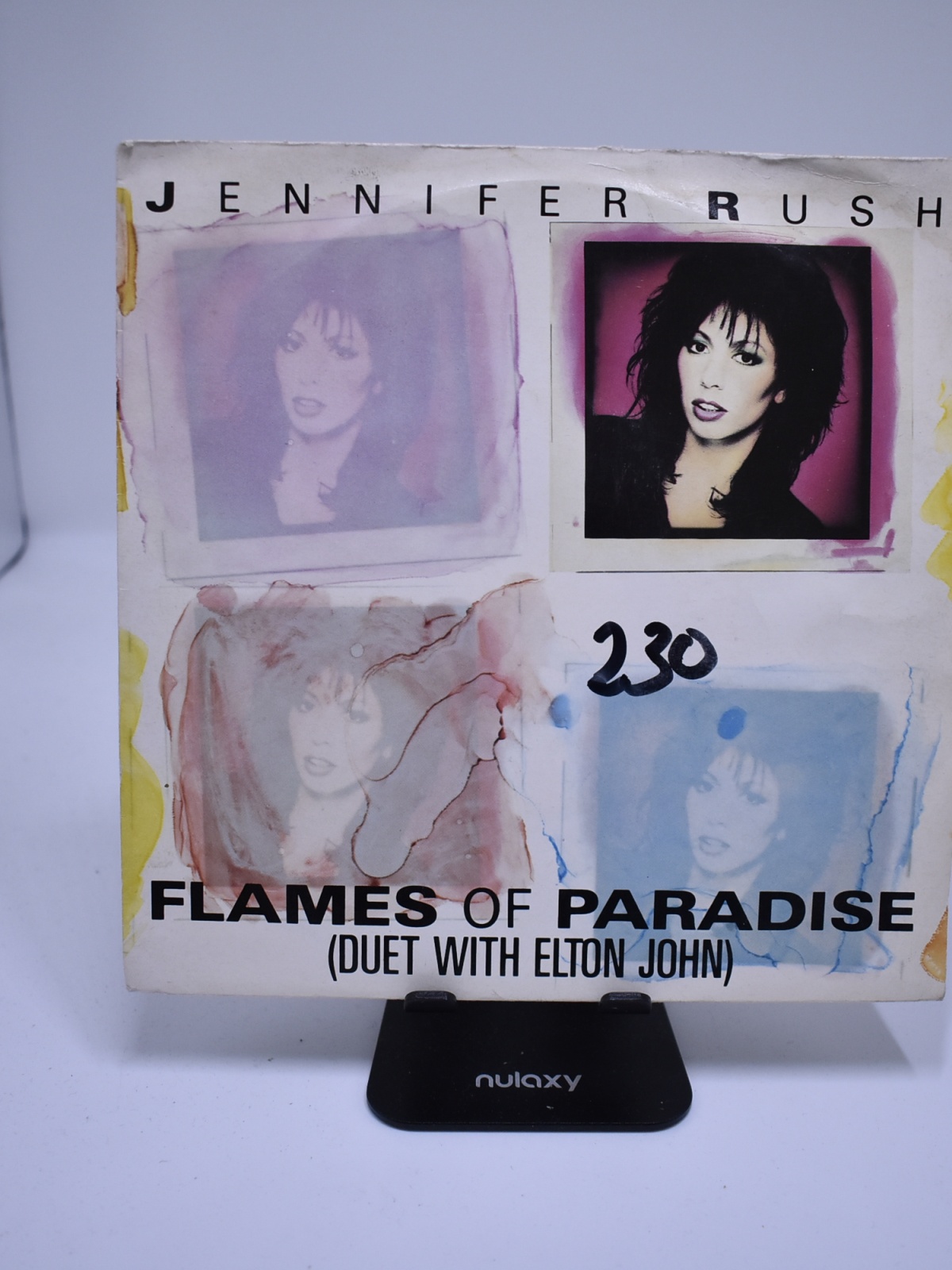 Single / Jennifer Rush Duet With Elton John – Flames Of Paradise