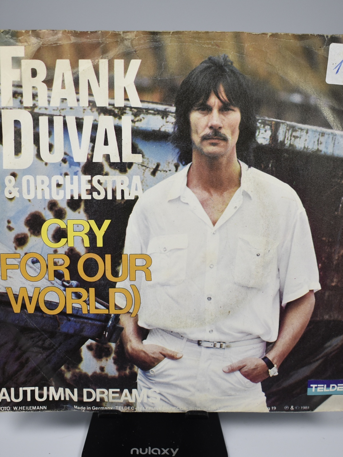 Single / Frank Duval & Orchestra – Cry (For Our World)