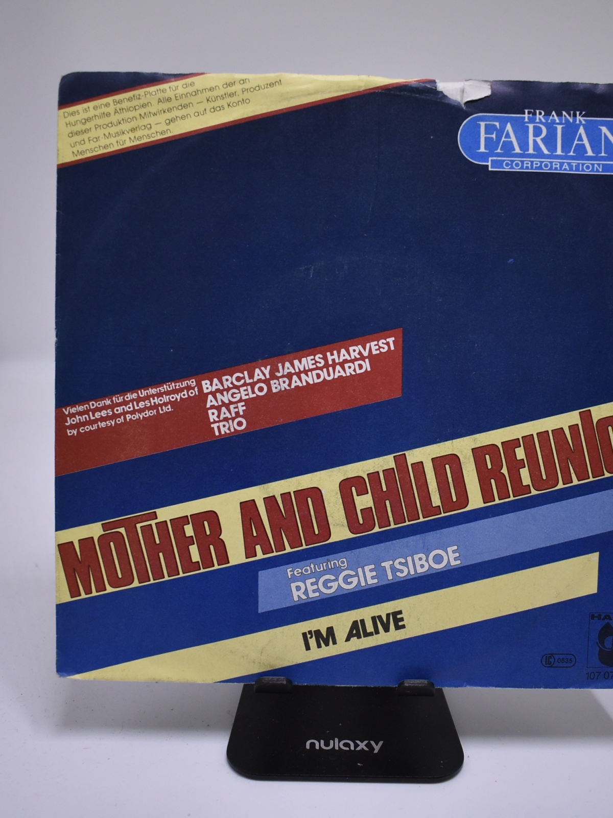 Single / Frank Farian Corporation – Mother And Child Reunion