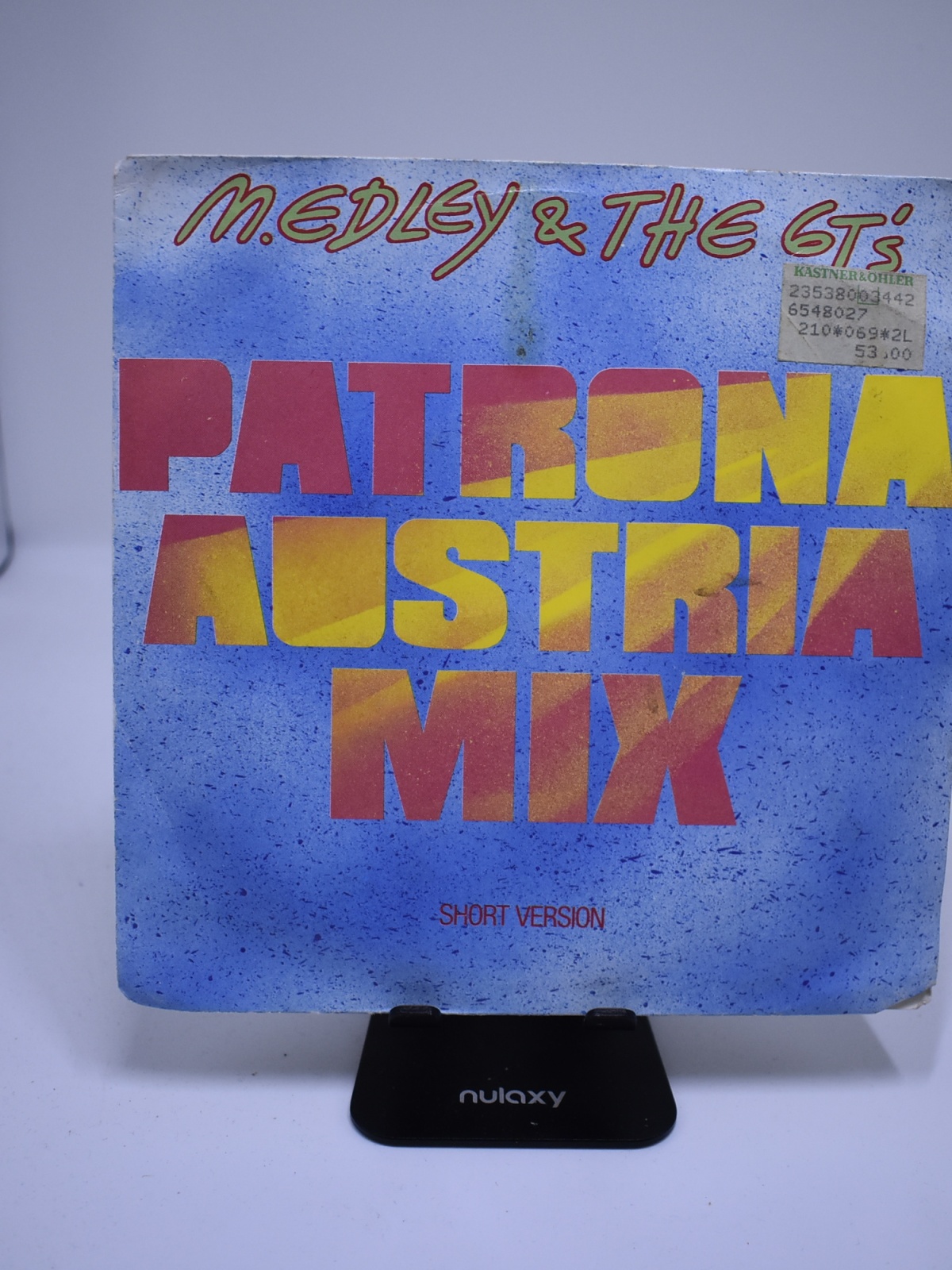 Single / M. Edley & The 6 T.'s – Patrona Austria Mix