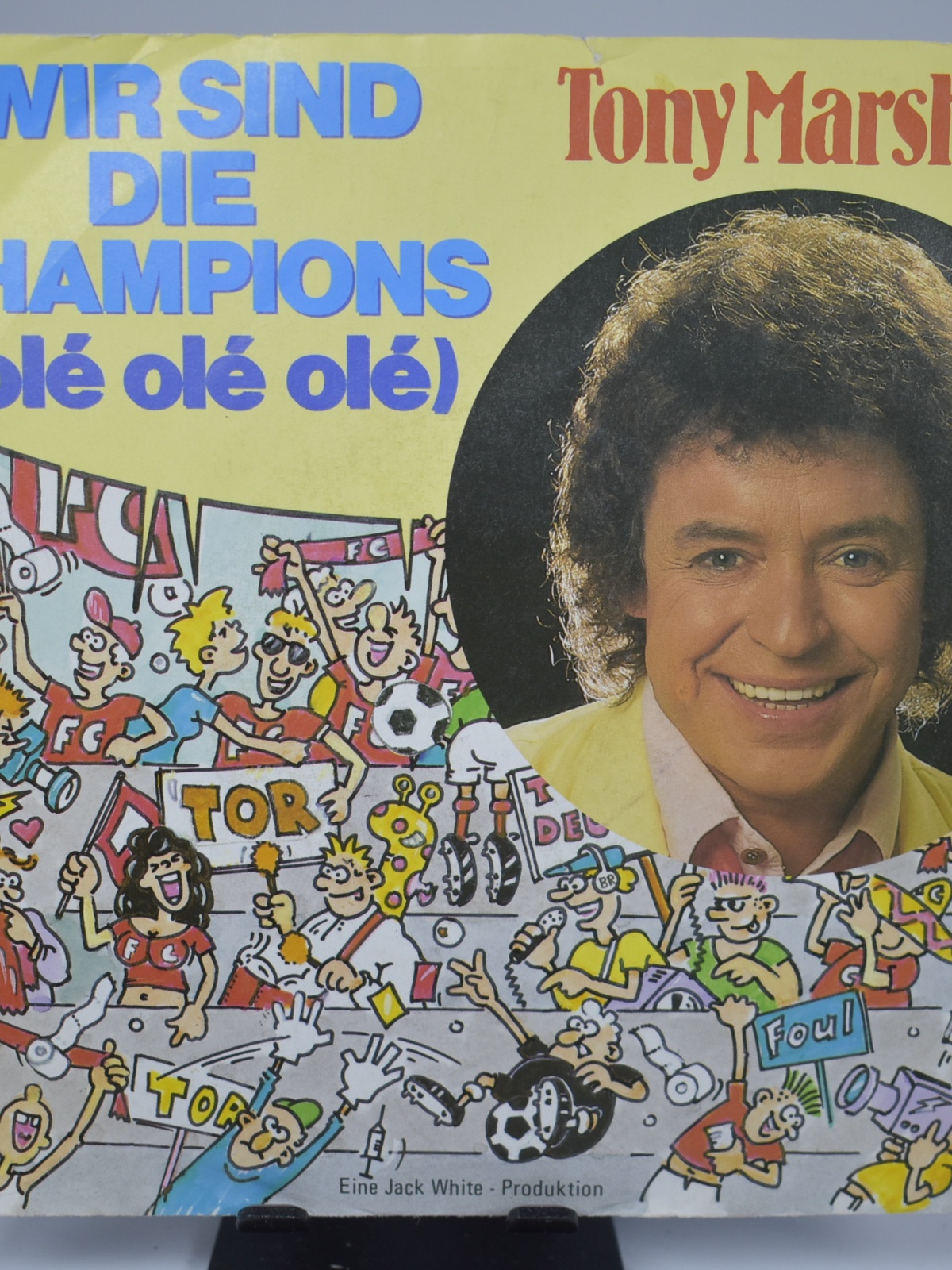 Single / Tony Marshall – Wir Sind Die Champions (Olé Olé Olé)