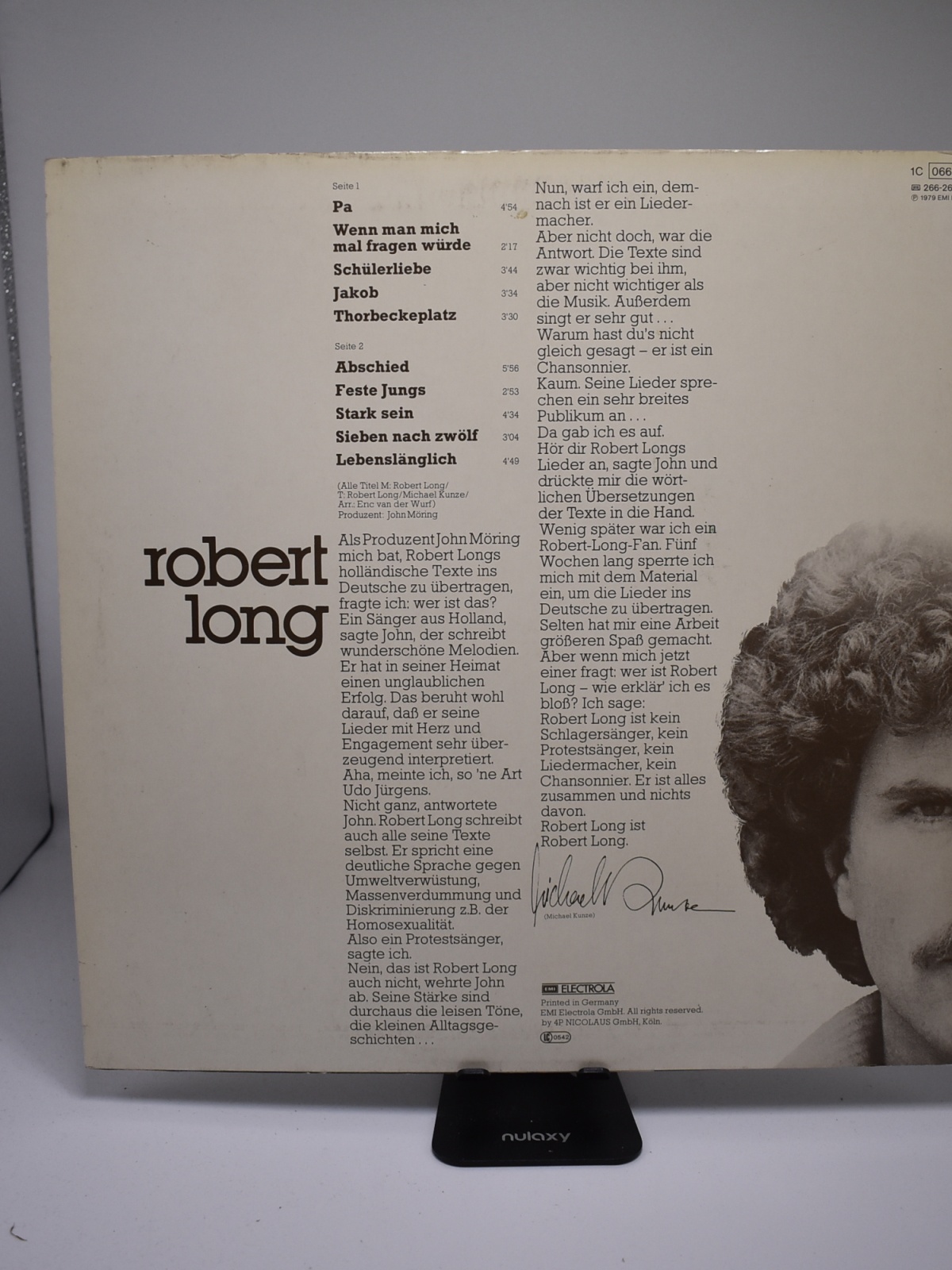 LP / Robert Long – Über Kurz Oder Lang