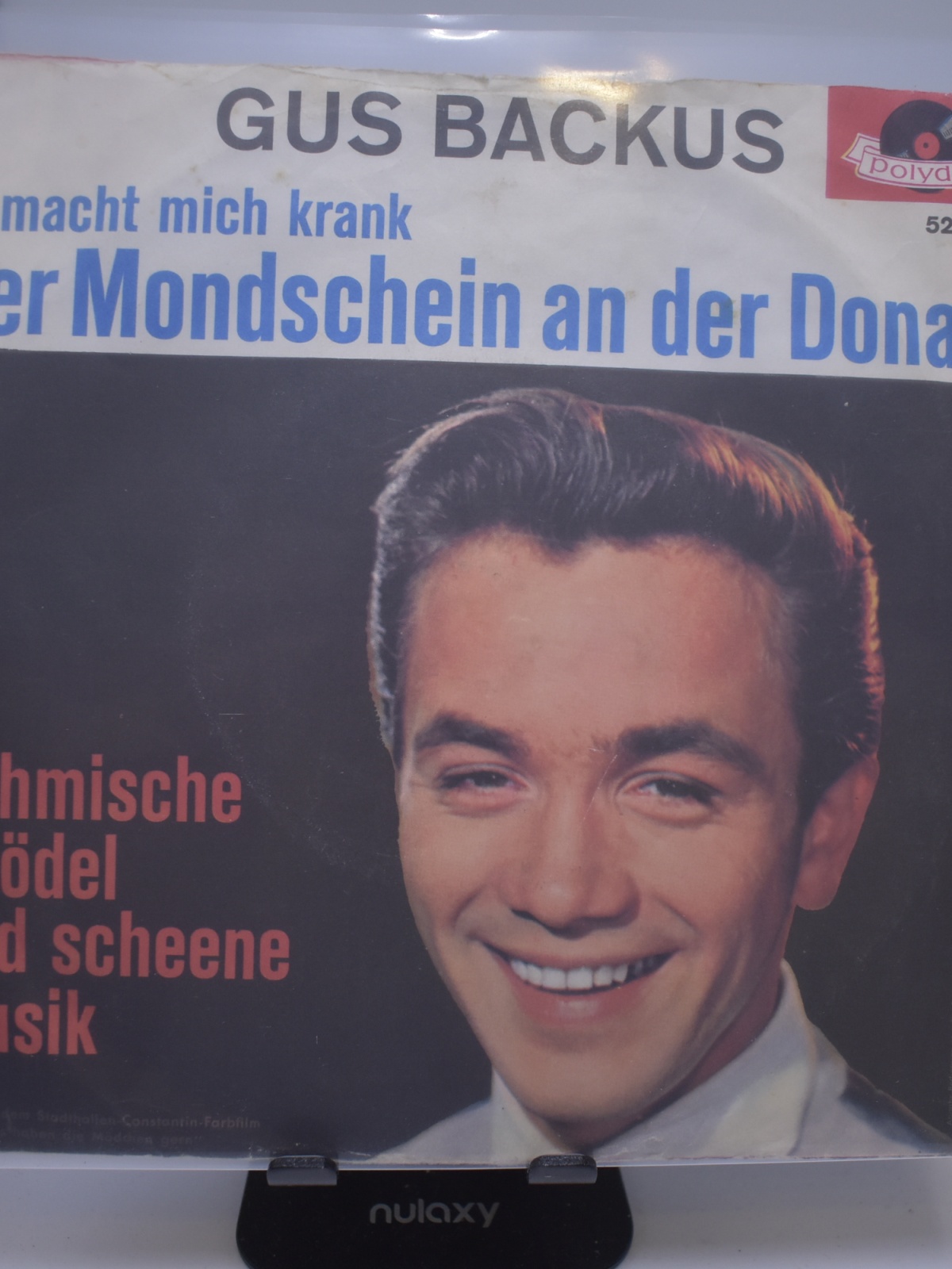 Single / Gus Backus – Er Macht Mich Krank, Der Mondschein An Der Donau