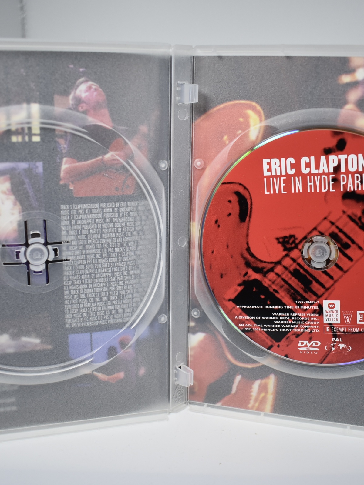 DVD / Eric Clapton - Live In Hyde Park