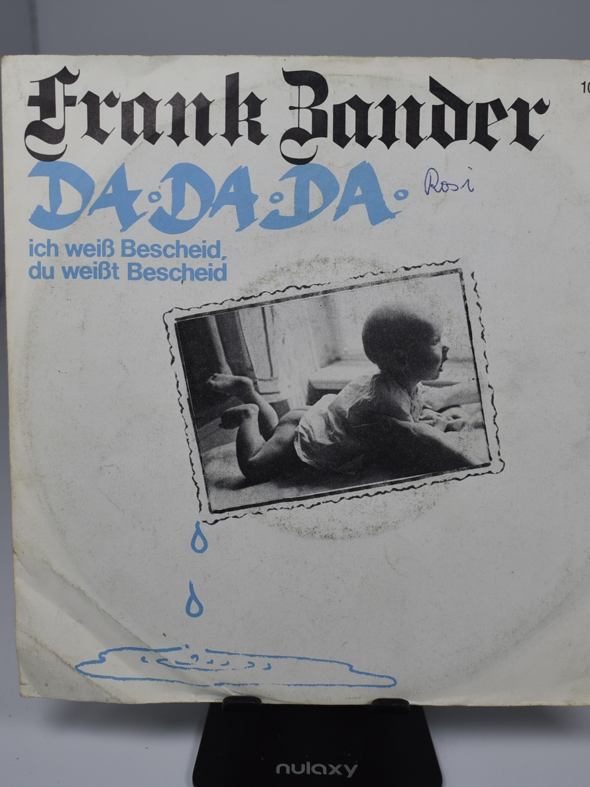 Single / Frank Zander – Da Da Da Ich Weiß Bescheid, Du Weißt Bescheid