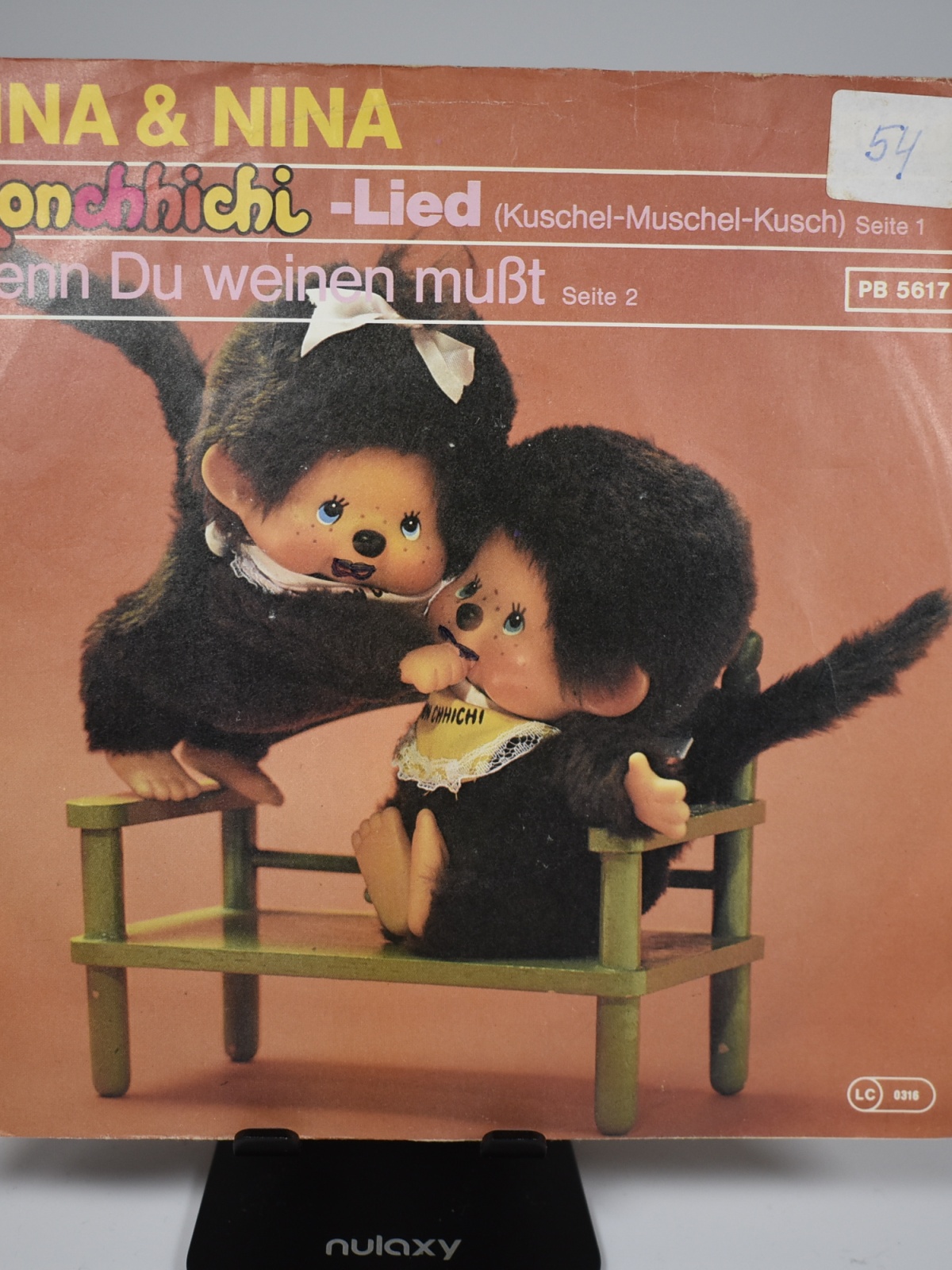 Single / Bina & Nina – Monchhichi-Lied (Kuschel-Muschel-Kusch)