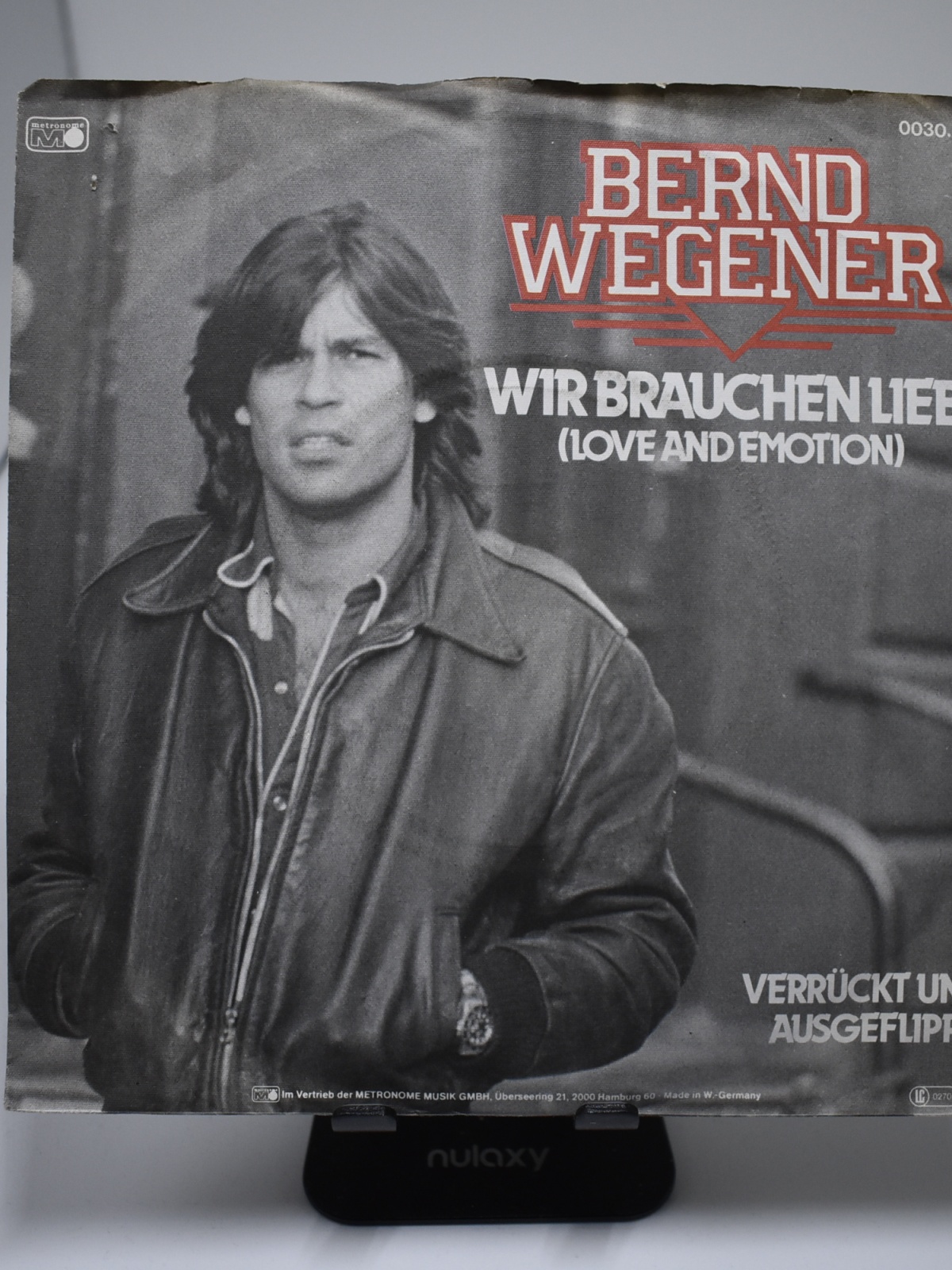 Single / Bernd Wegener – Wir Brauchen Liebe (Love And Emotion)