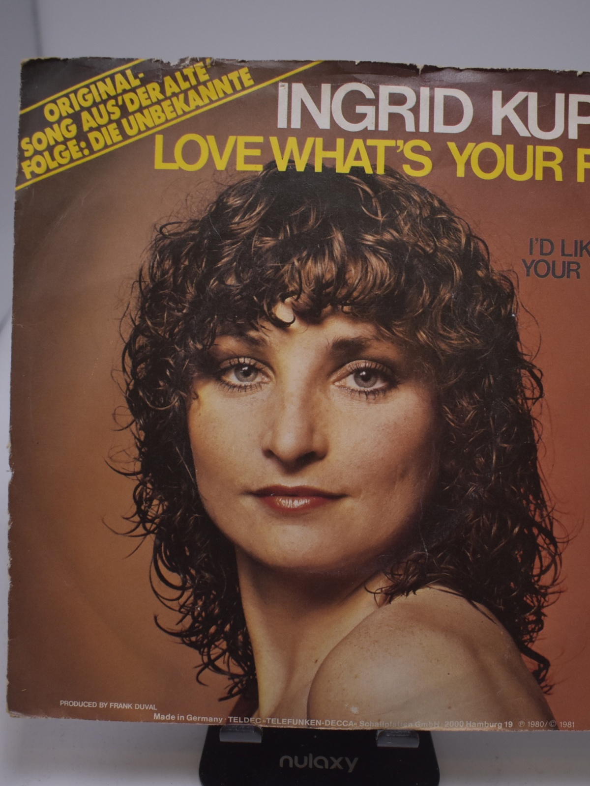 Single / Ingrid Kup – Love What's Your Face