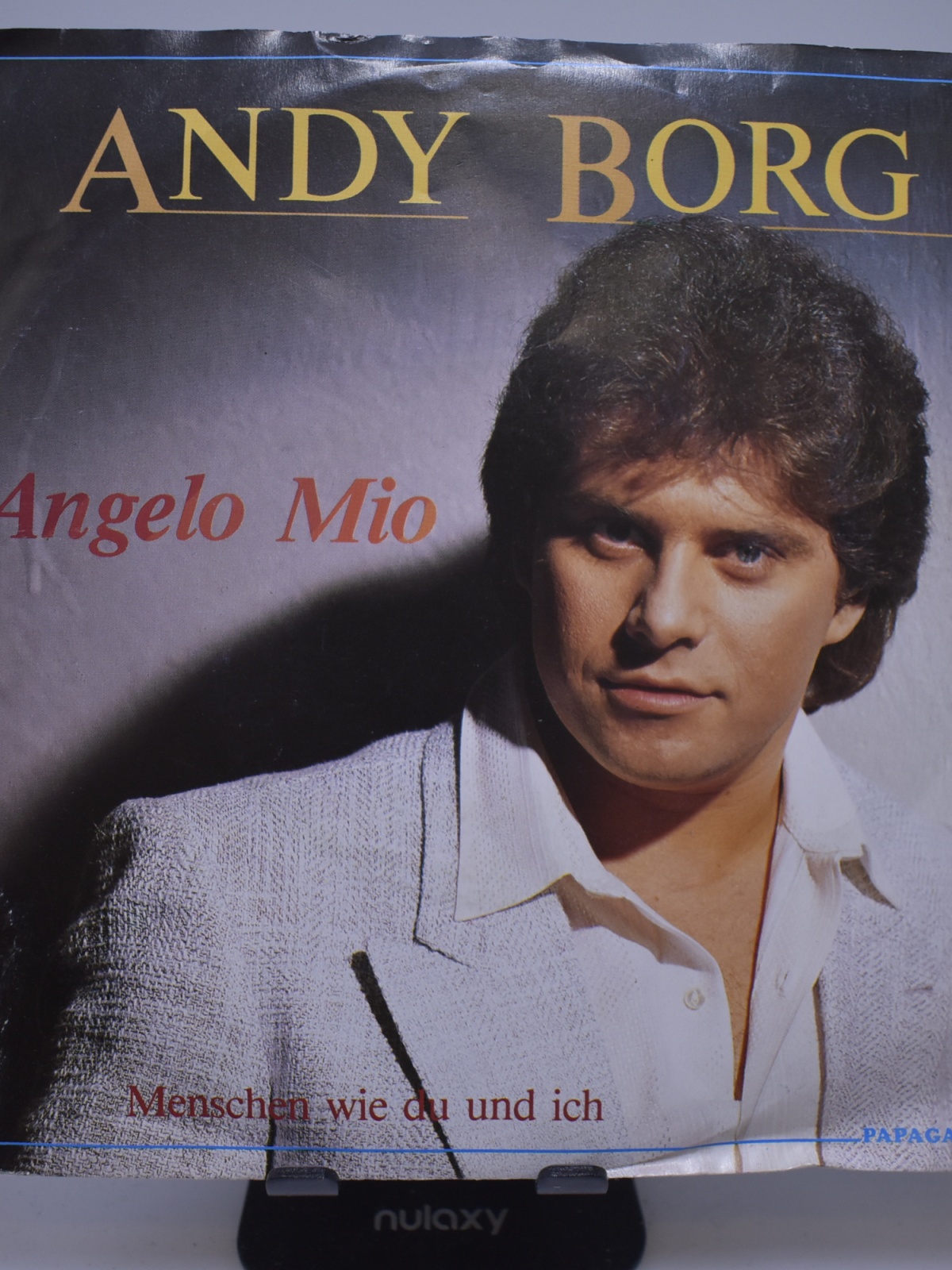 Single / Andy Borg – Angelo Mio / Menschen Wie Du Und Ich