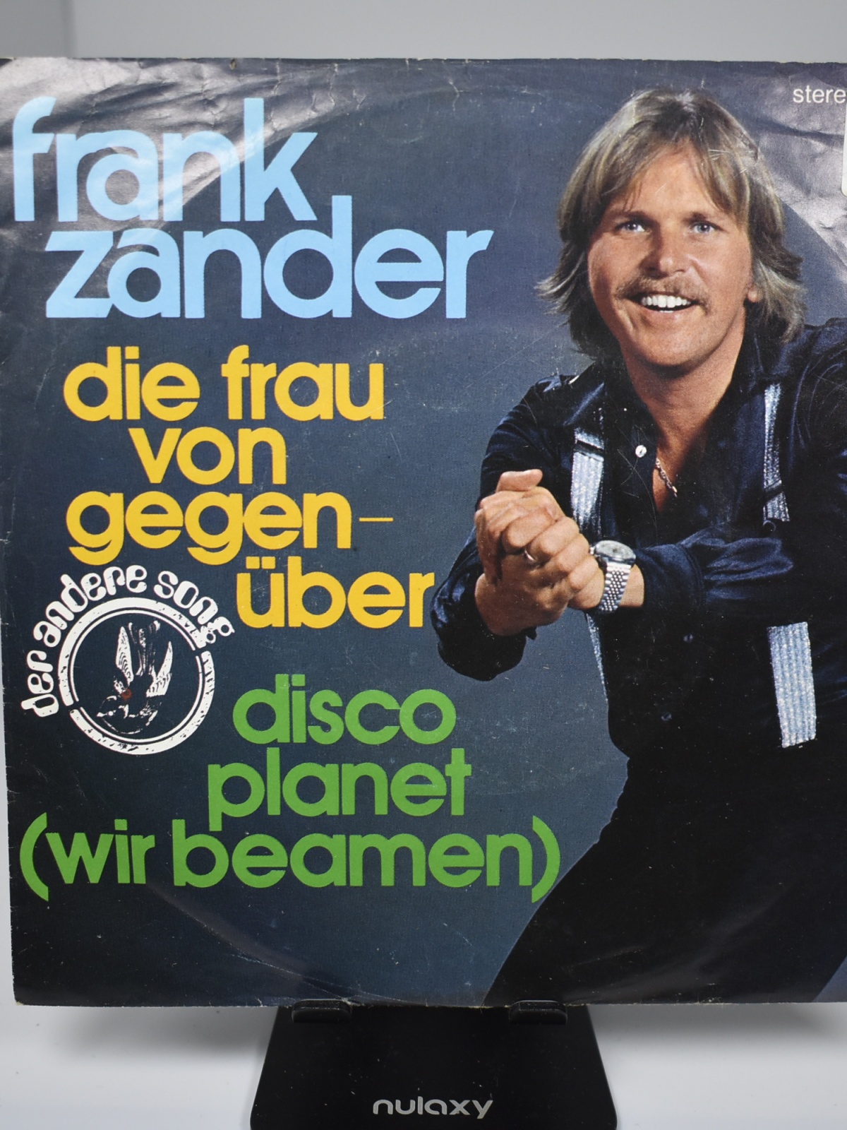 Single / Frank Zander – Die Frau Von Gegenüber / Disco Planet (Wir Beamen)