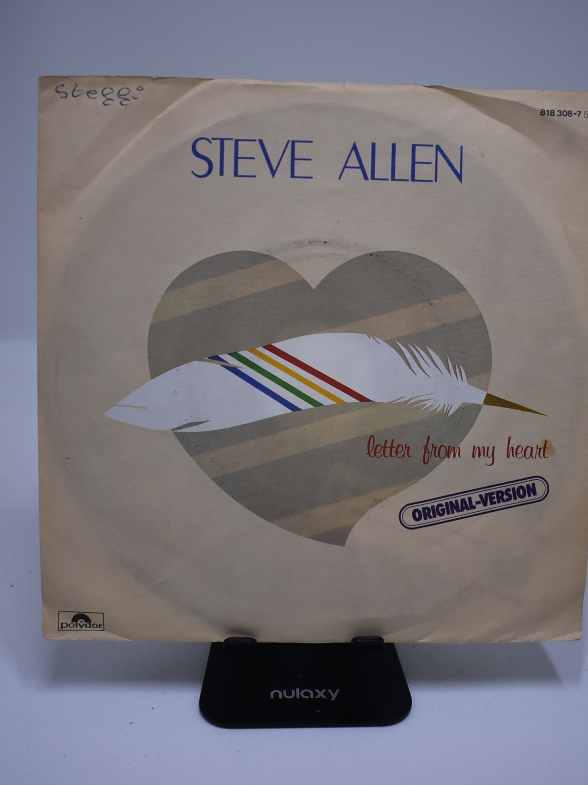 Single / Steve Allen – Letter From My Heart