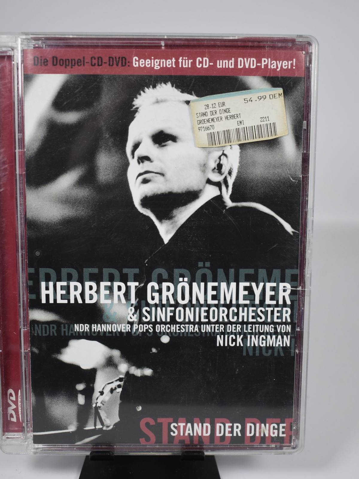 DVD / Herbert Grönemeyer - Stand der Dinge (2xDVD-CD)