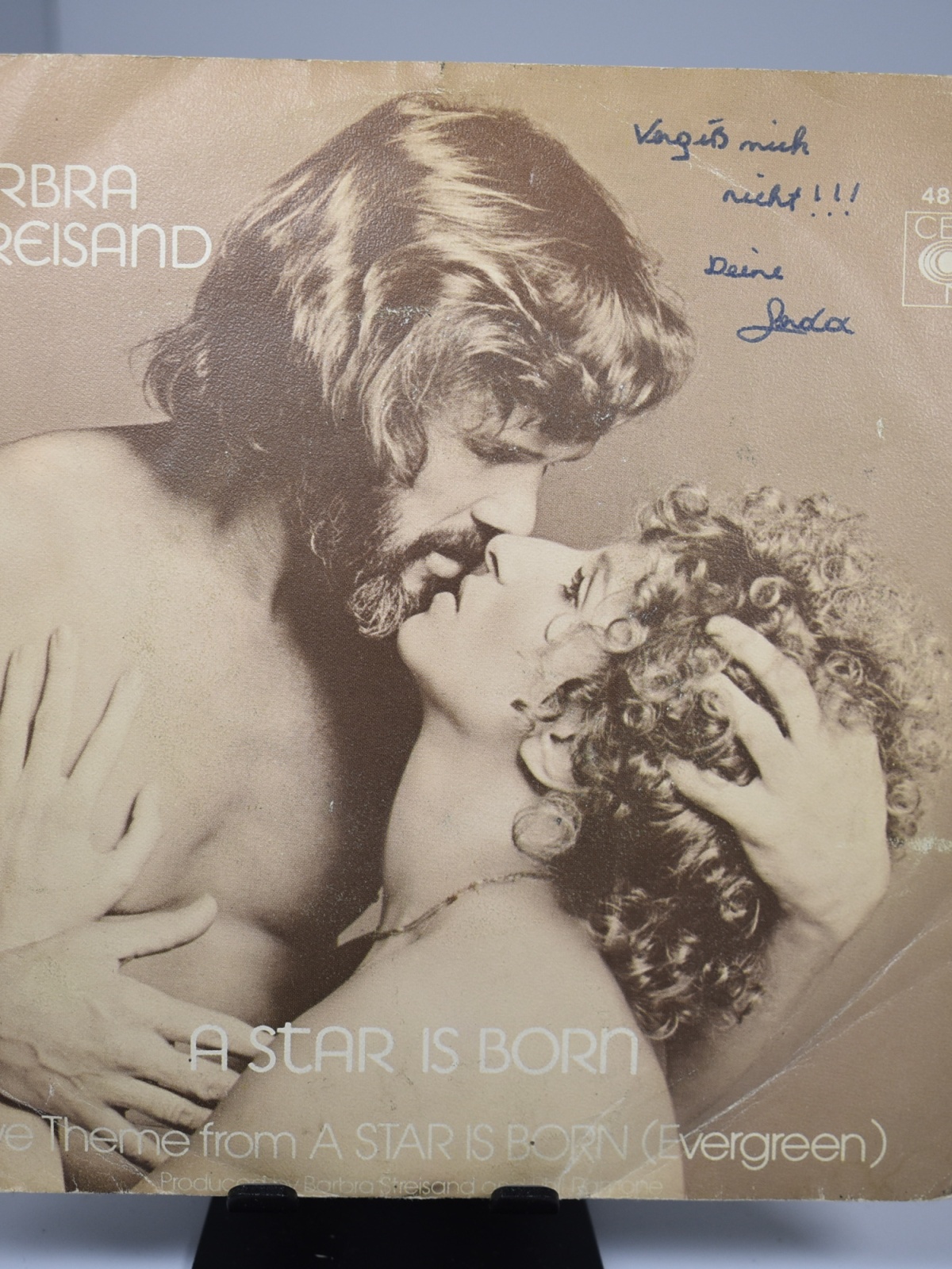 Single / Barbra Streisand – Love Theme From "A Star Is Born" (Evergreen)