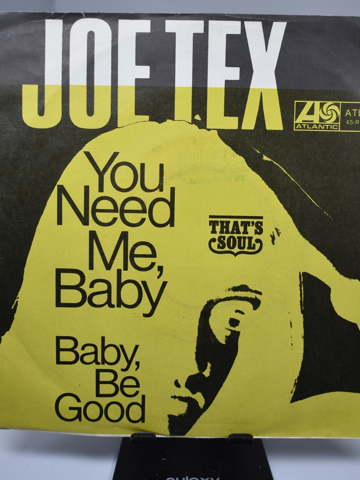 Single / Joe Tex – You Need Me, Baby / Baby, Be Good