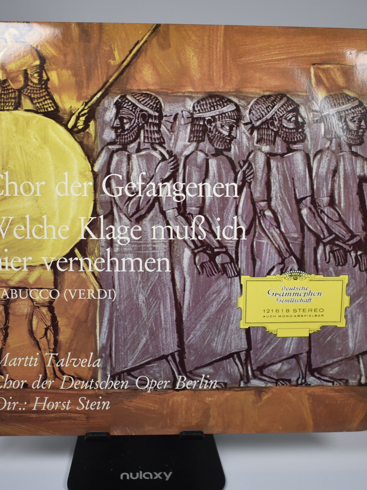 Single / Verdi, Martti Talvela, Chor Der Deutschen – Chor Der Gefangenen / Welche Klage Muß Ich Hier Vernehmen