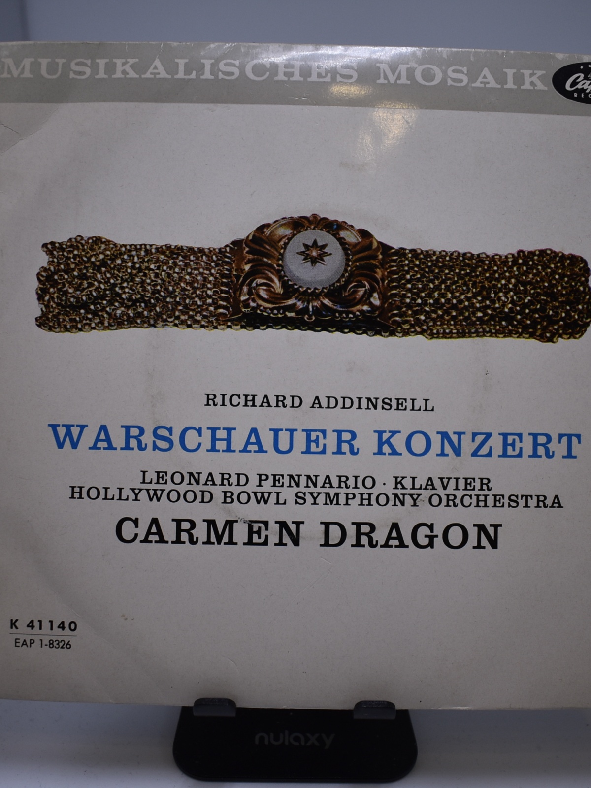 Single / Richard Addinsell ; Leonard Pennario, Hollywood Bowl Symphony Orchestra, Carmen Dragon – Warschauer Konzert