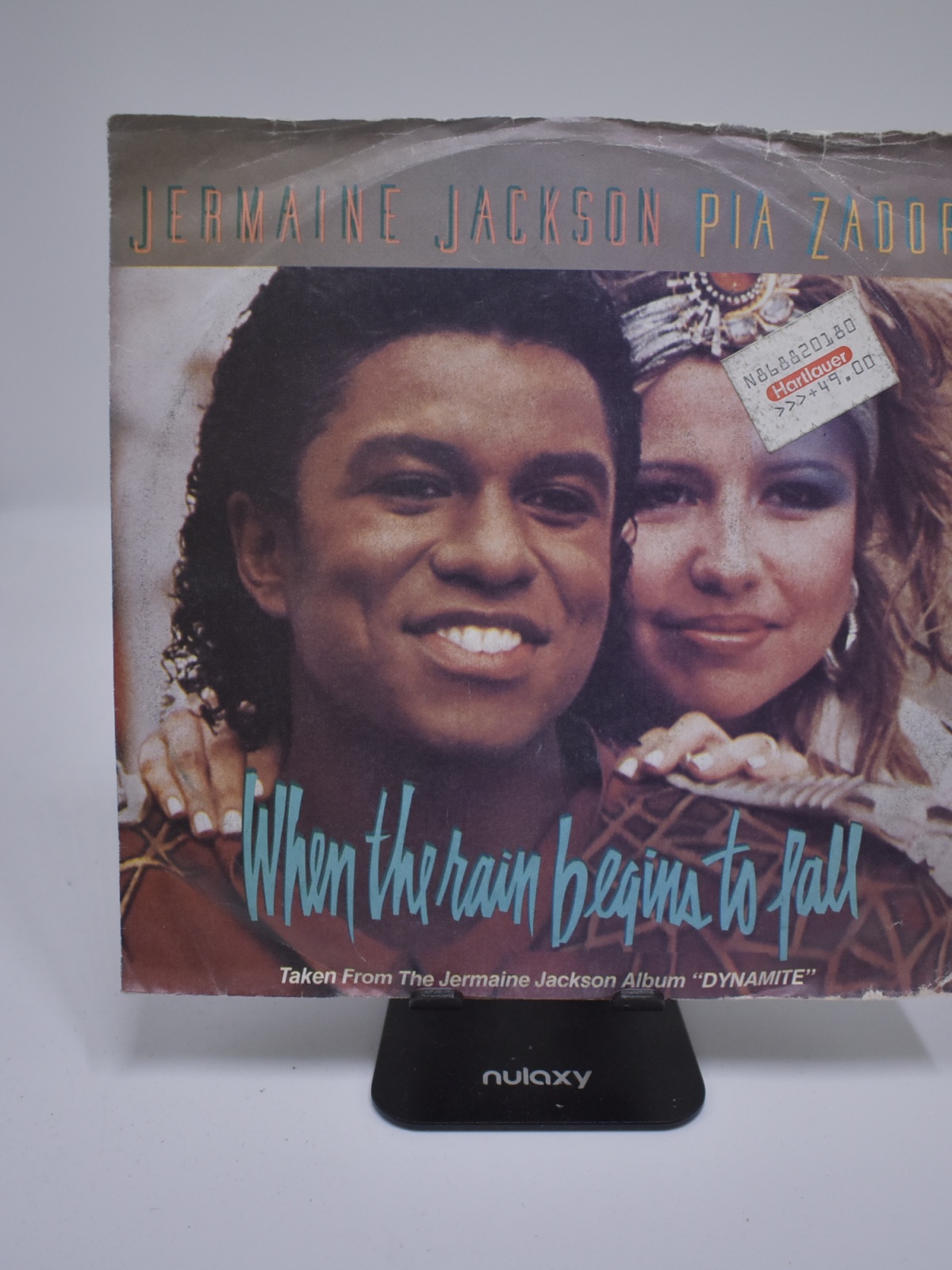 Single / Jermaine Jackson, Pia Zadora – When The Rain Begins To Fall