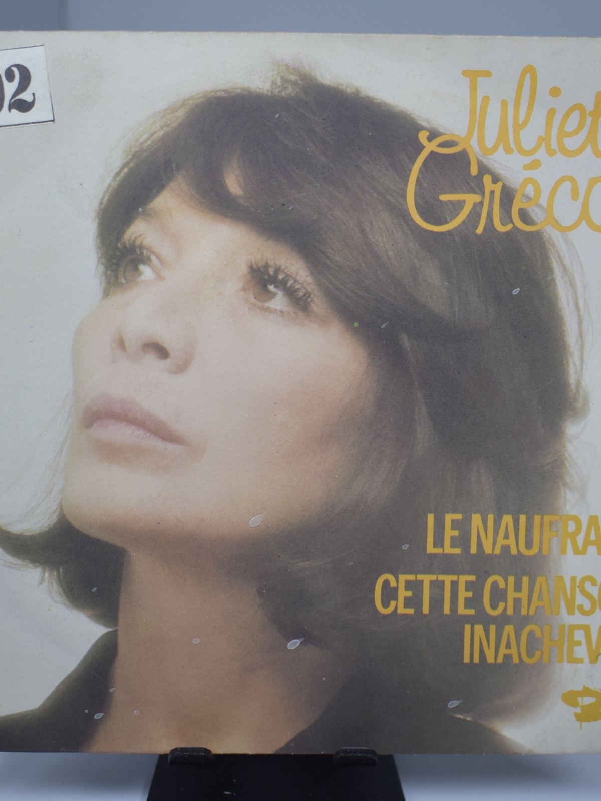 Single / Juliette Gréco – Le Naufragé / Cette Chanson Inachevee