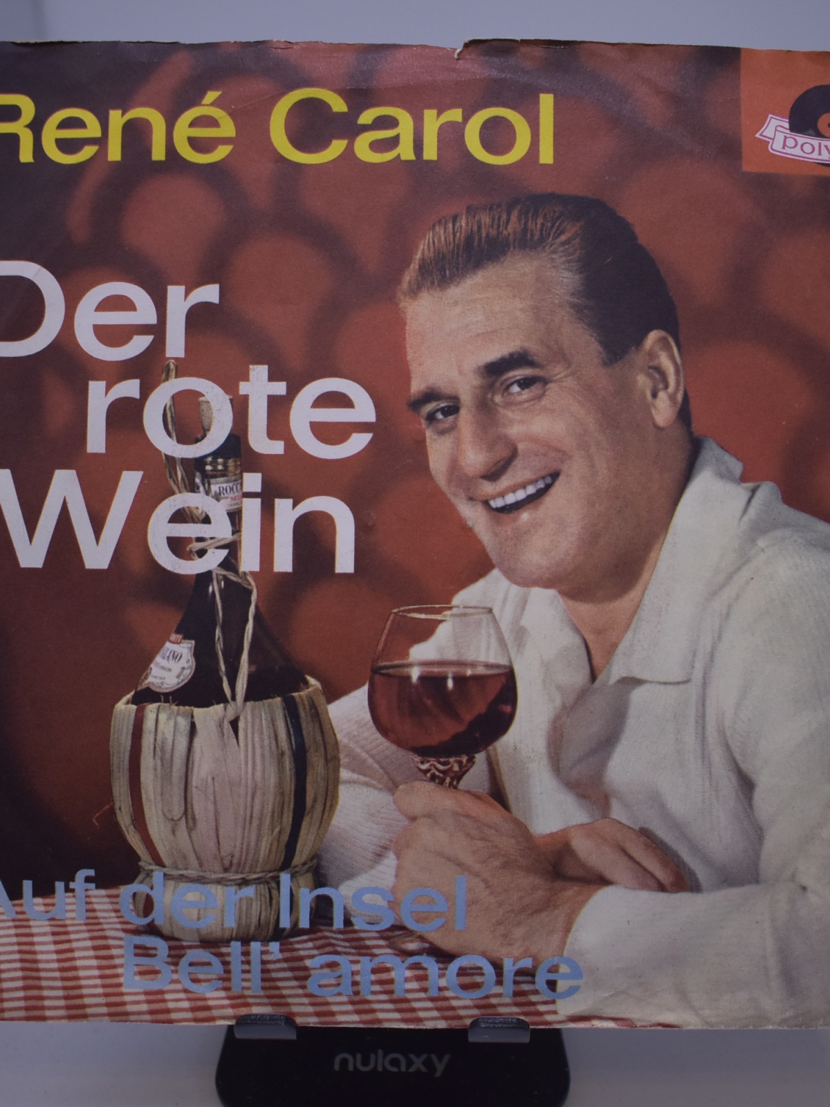 Single / René Carol – Der Rote Wein / Auf Der Insel Bell' Amore