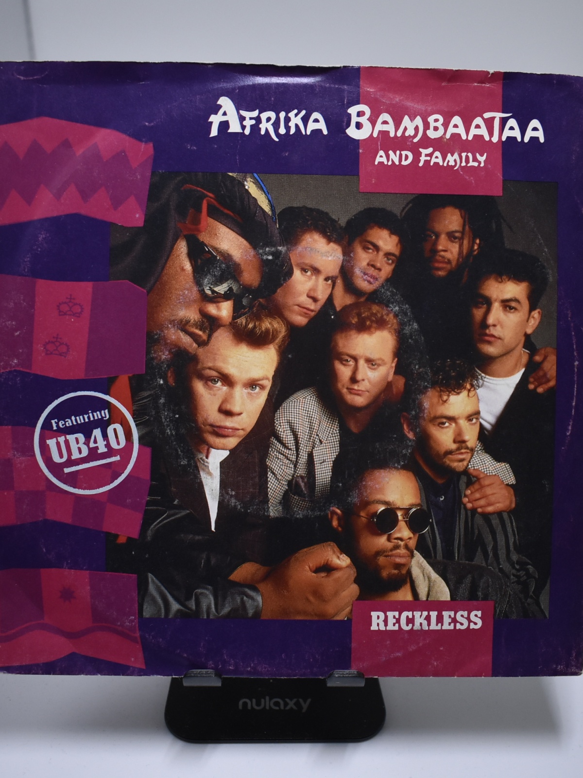 Single / Afrika Bambaataa And Family Featuring UB40 – Reckless