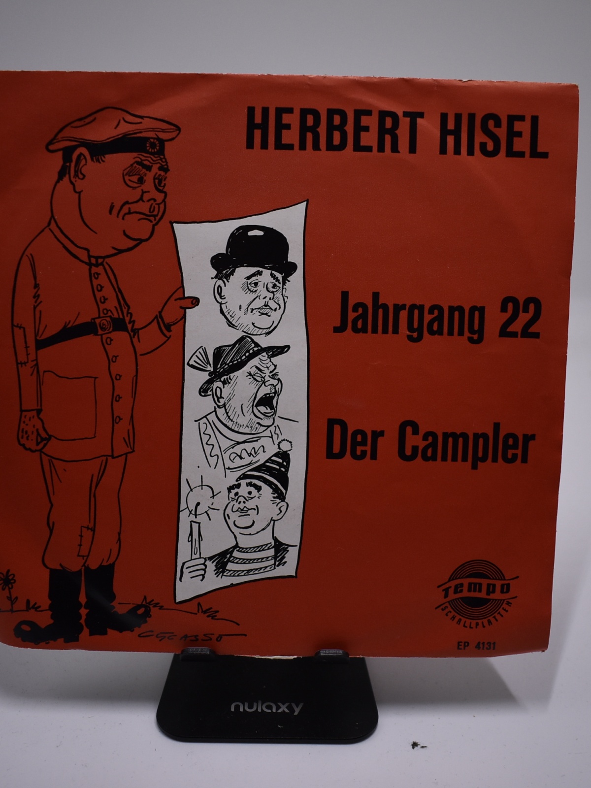 Single / Herbert Hisel – Jahrgang 22 / Der Campler