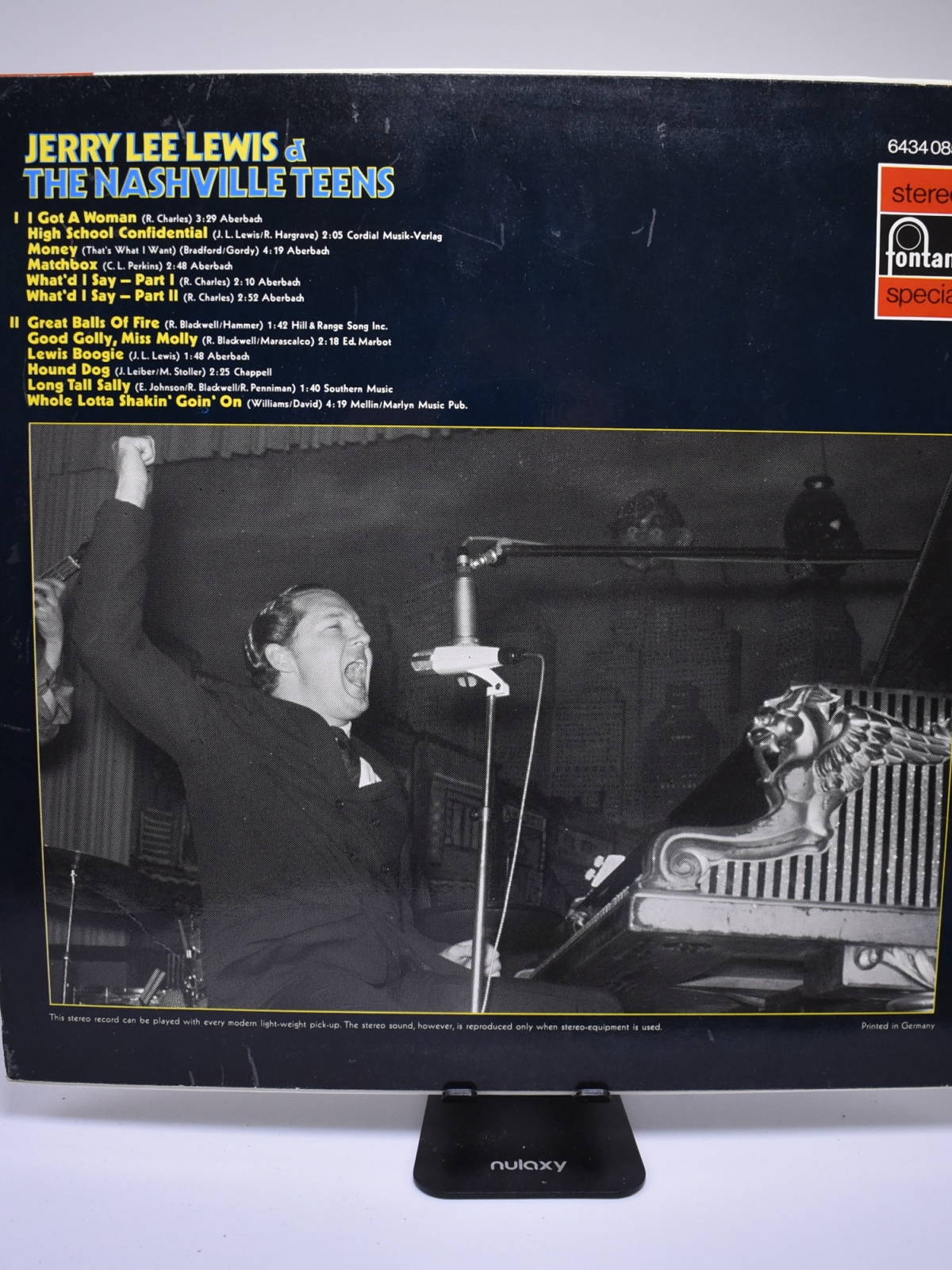 LP / Jerry Lee Lewis & The Nashville Teens – Live At The Star-Club Hamburg