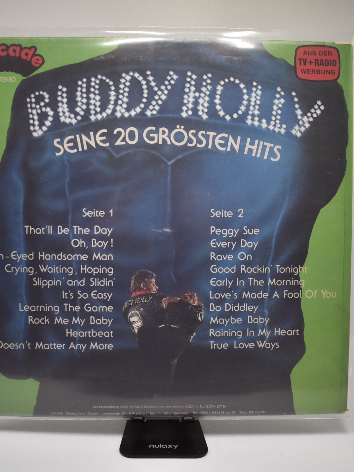 LP / Buddy Holly – Seine 20 Grössten Hits