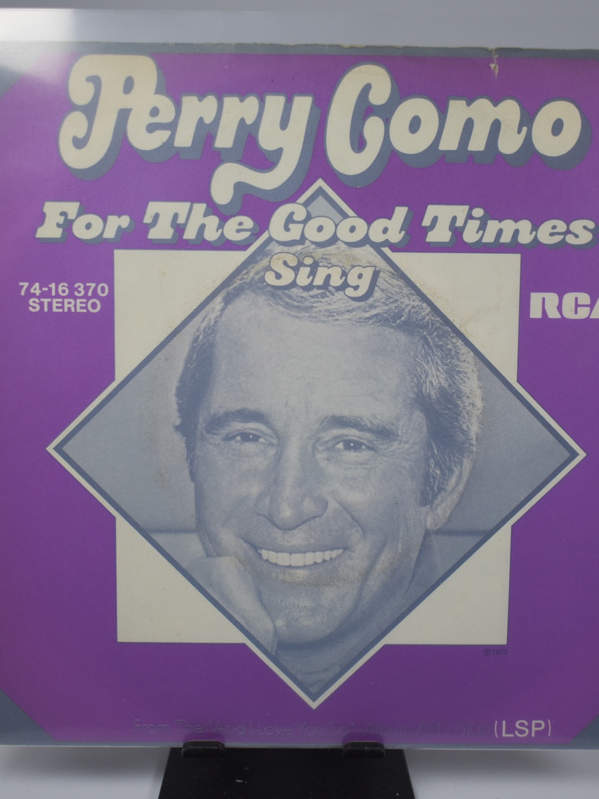 Single / Perry Como – For The Good Times