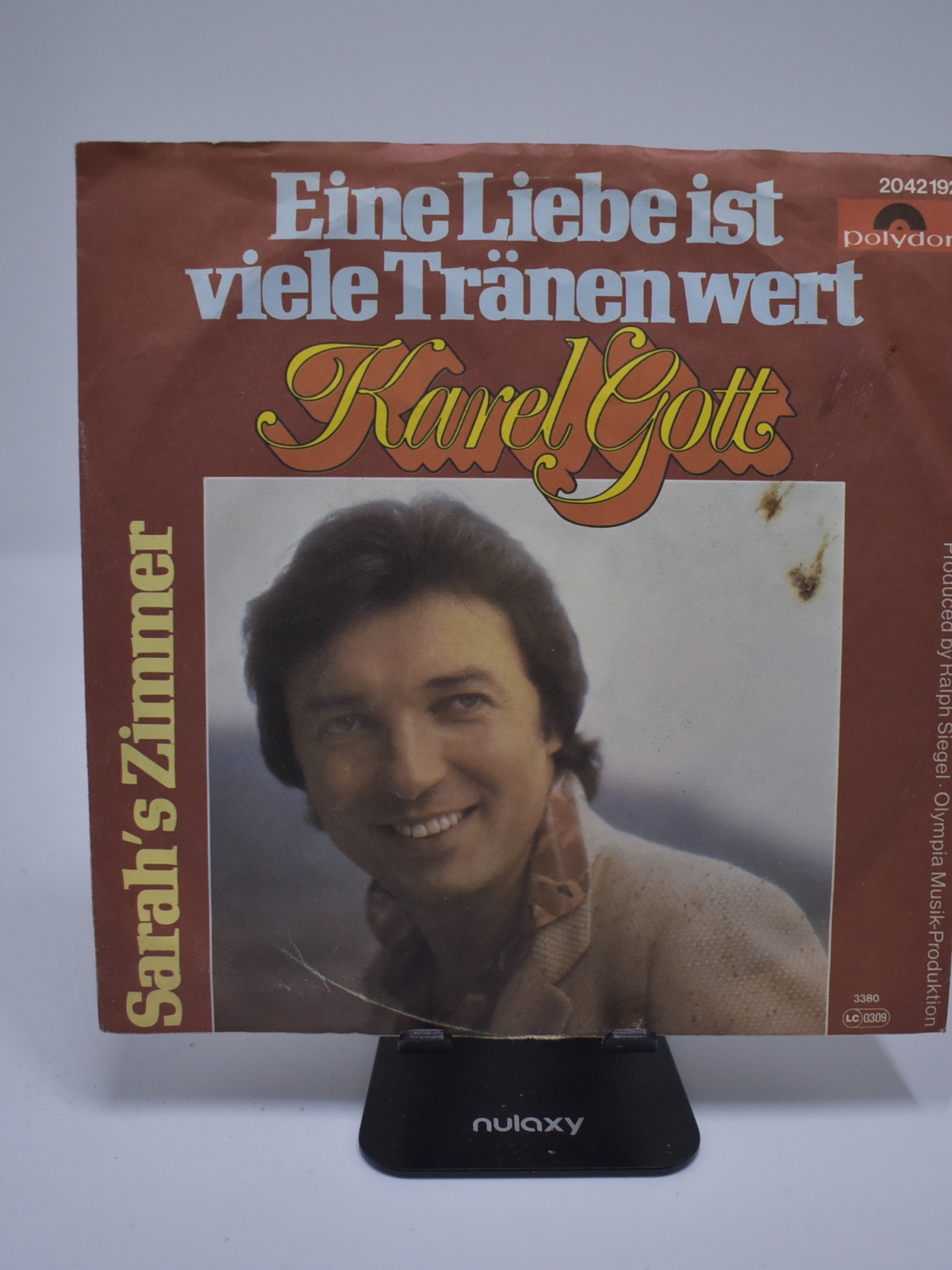 Single / Karel Gott – Eine Liebe Ist Viele Tränen Wert