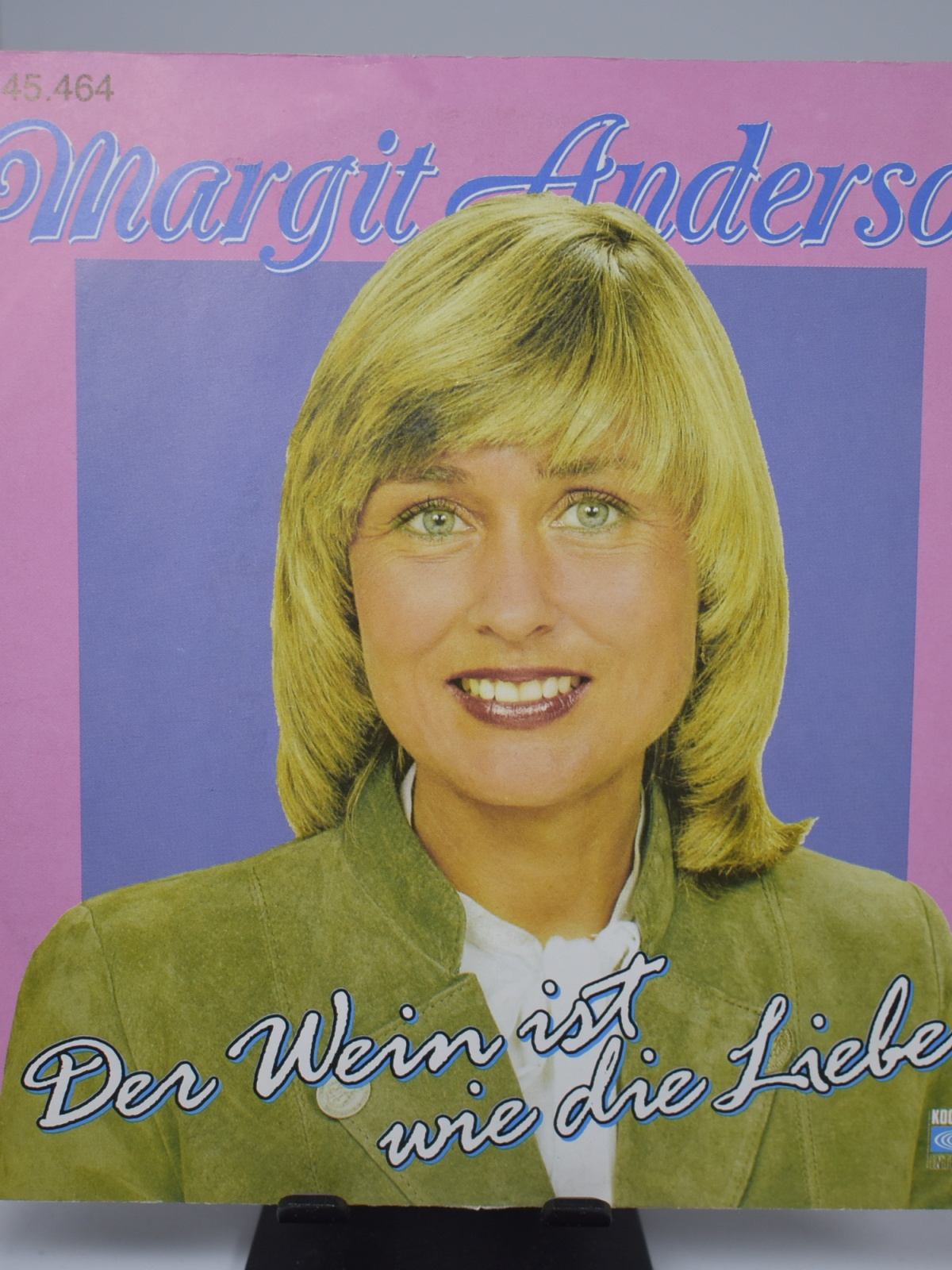 Single / Margit Anderson – Der Wein Ist Wie Die Liebe