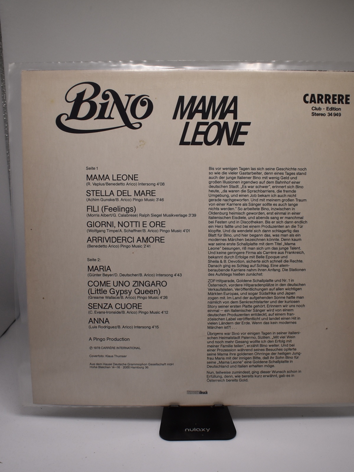 LP / Bino – Mama Leone