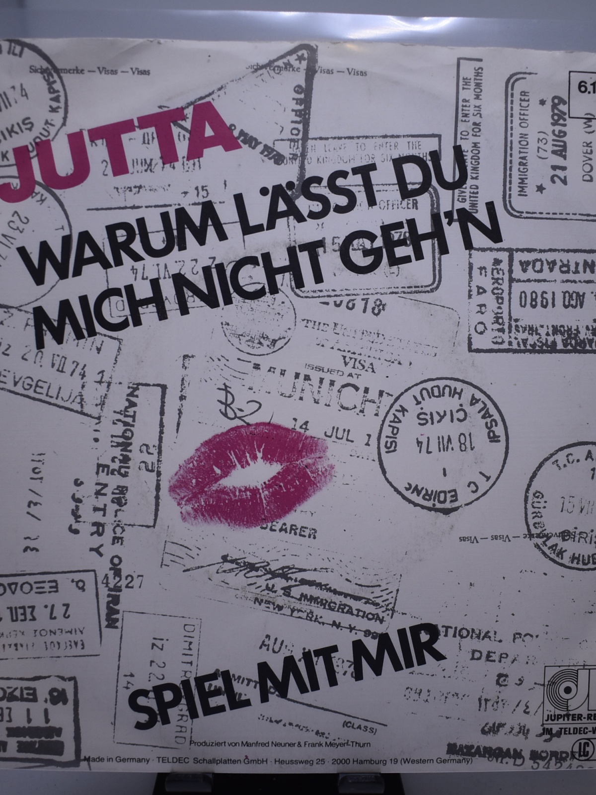 Single / Jutta – Warum Lässt Du Mich Nicht Geh'n