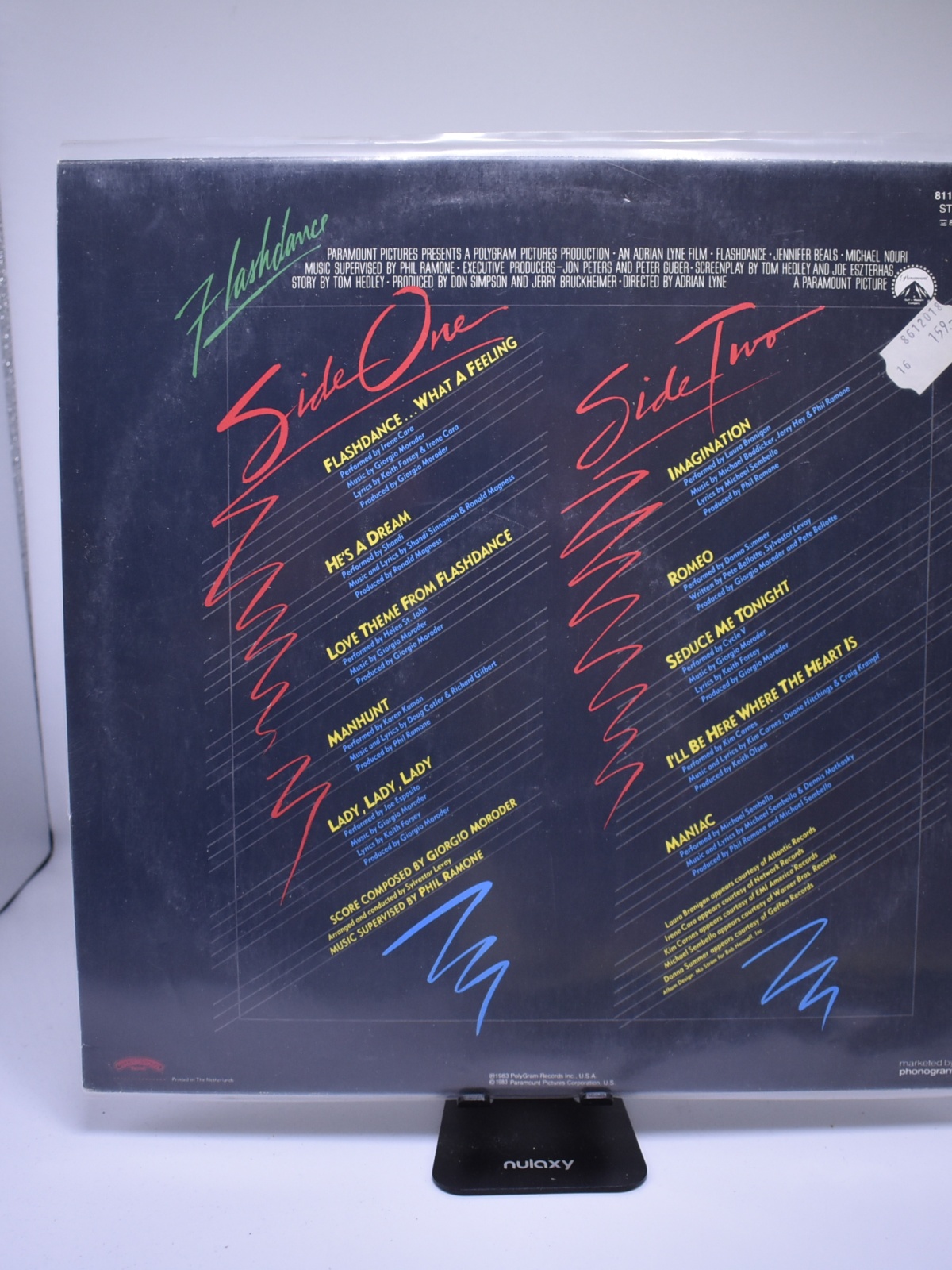 LP / Various – Flashdance (Original Soundtrack From The Motion Picture)