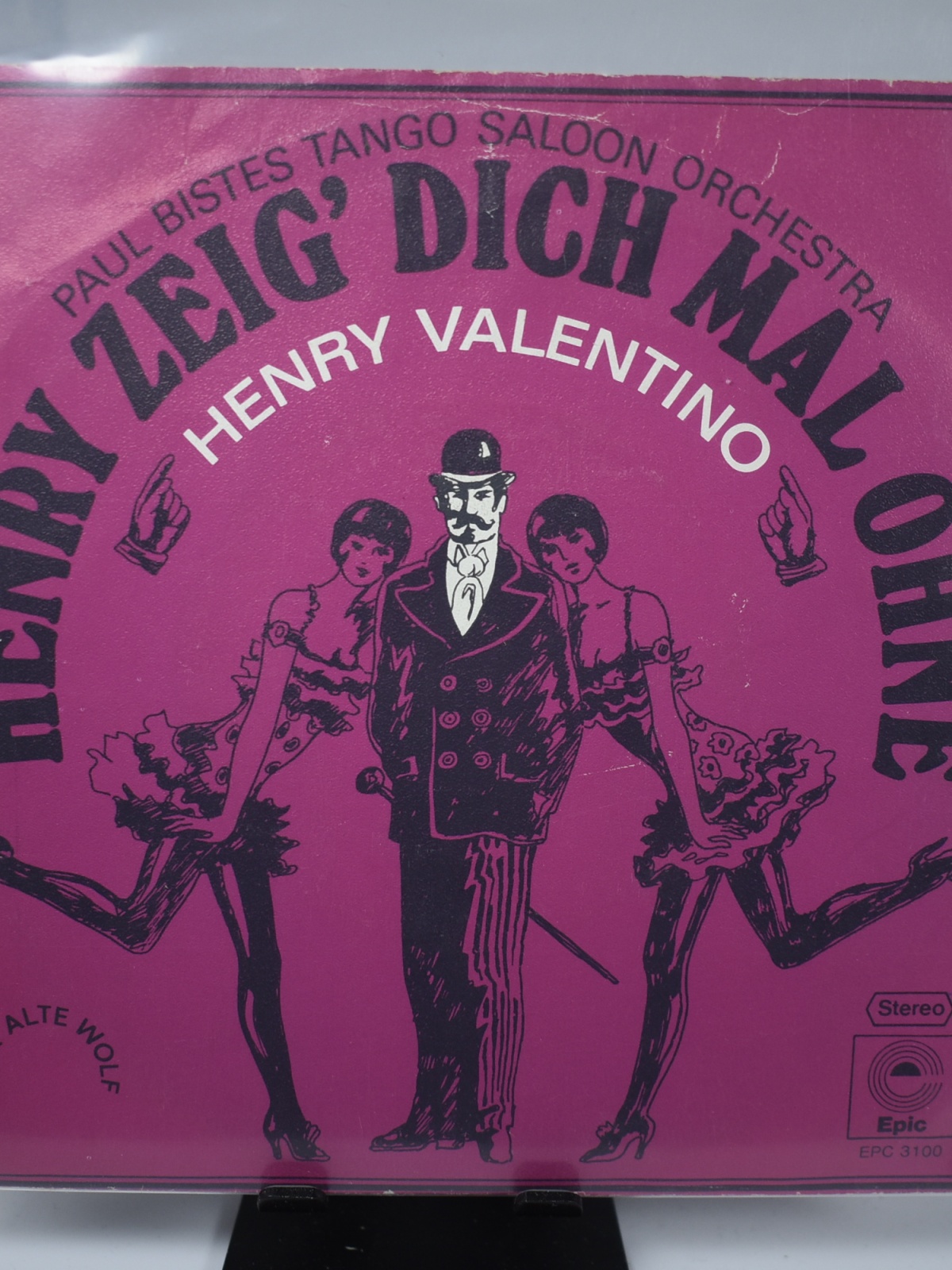 Single / Paul Bistes Tango Saloon Orchestra, Henry Valentino – Henry Zeig Dich Mal Ohne