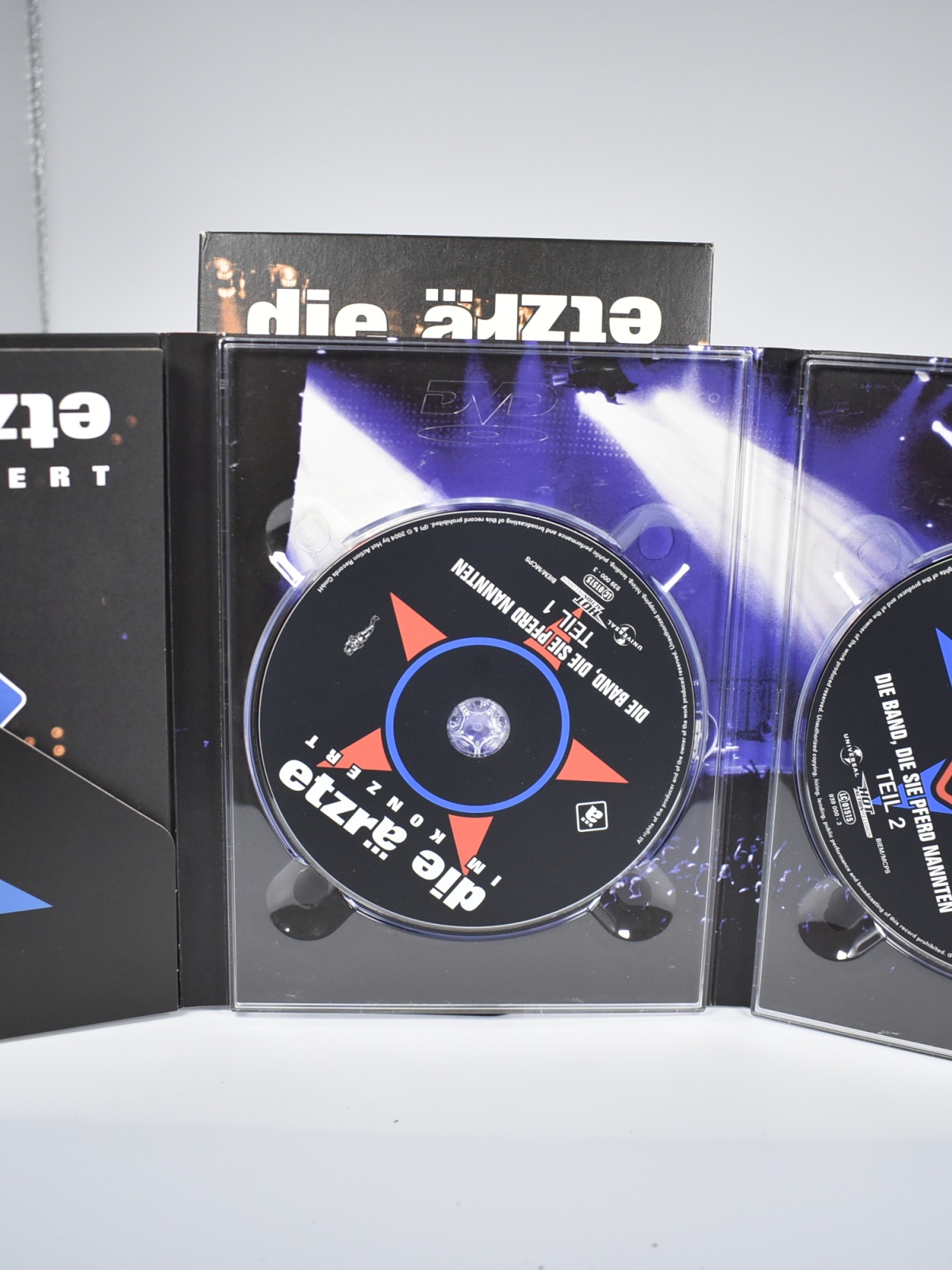 DVD / Die Ärzte im Konzert - Die Band die Sie Pferd nannten - 2 DVD Box