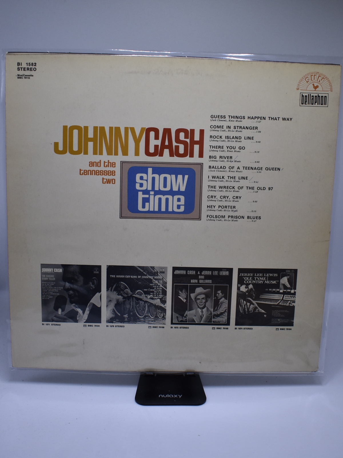 LP / Johnny Cash And The Tennessee Two – Show Time