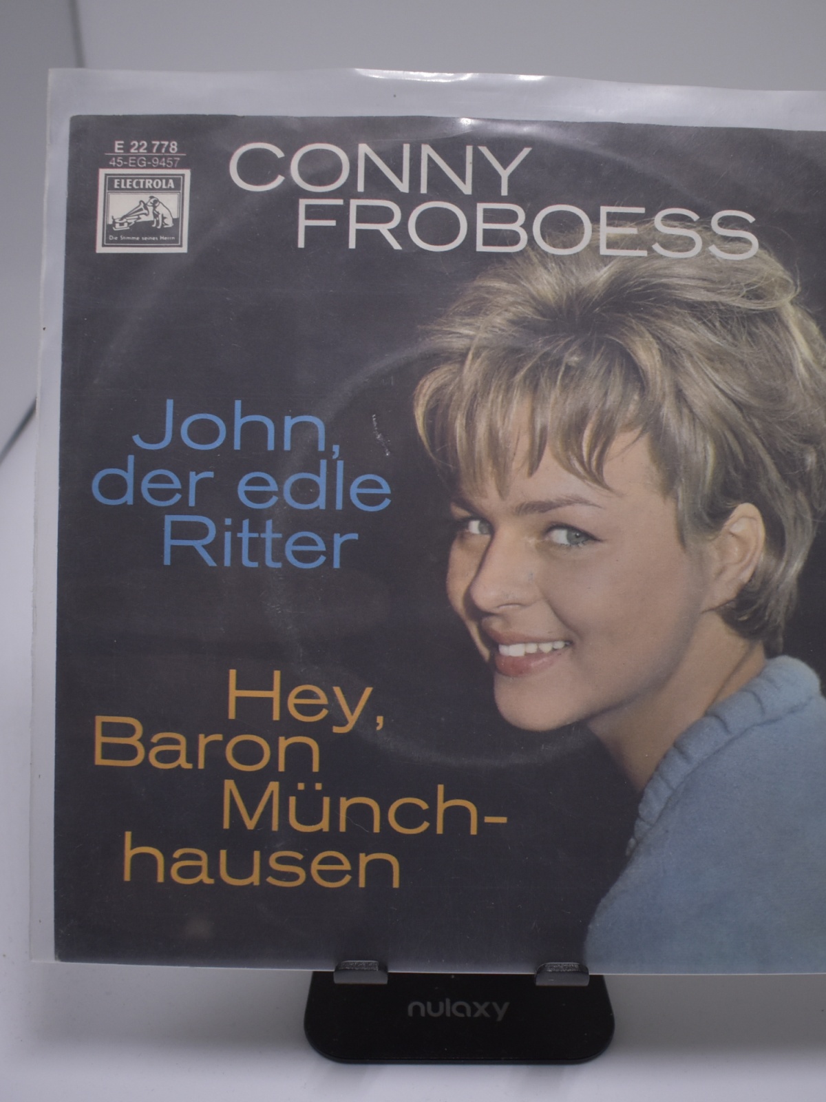 Single / Conny Froboess – Hey, Baron Münchhausen / John, Der Edle Ritter