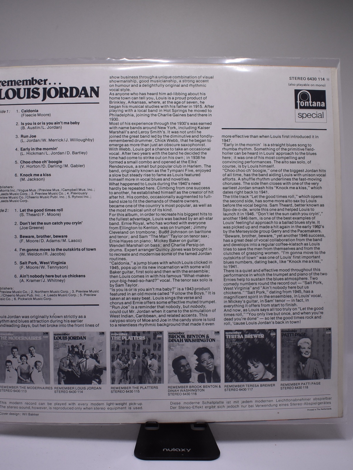 LP / Louis Jordan – Remember... Louis Jordan