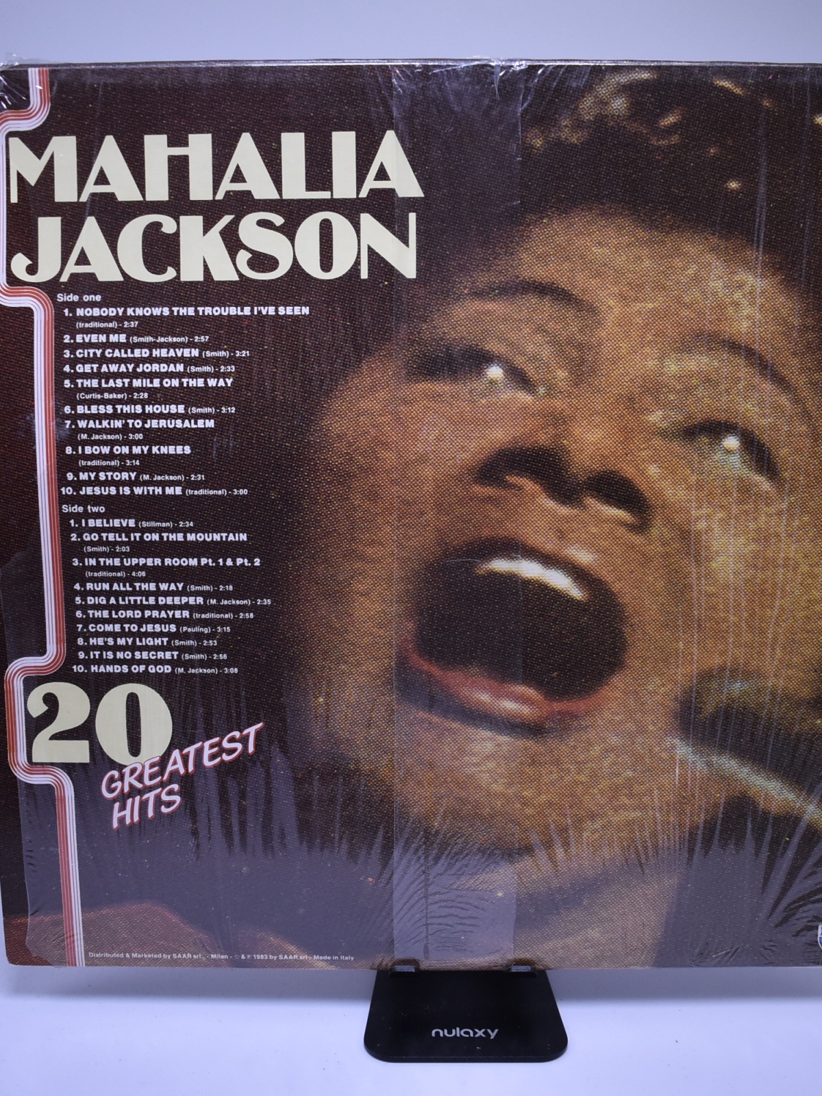 LP / Mahalia Jackson – 20 Greatest Hits