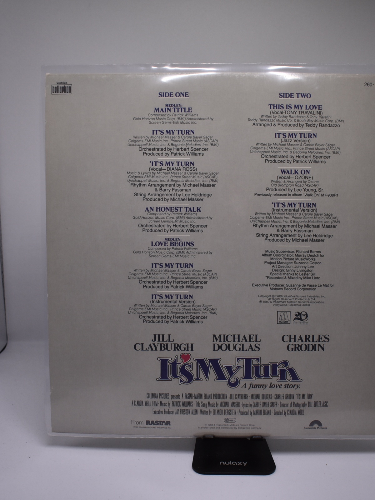 LP / Various – Music From The Original Motion Picture Soundtrack "It's My Turn"