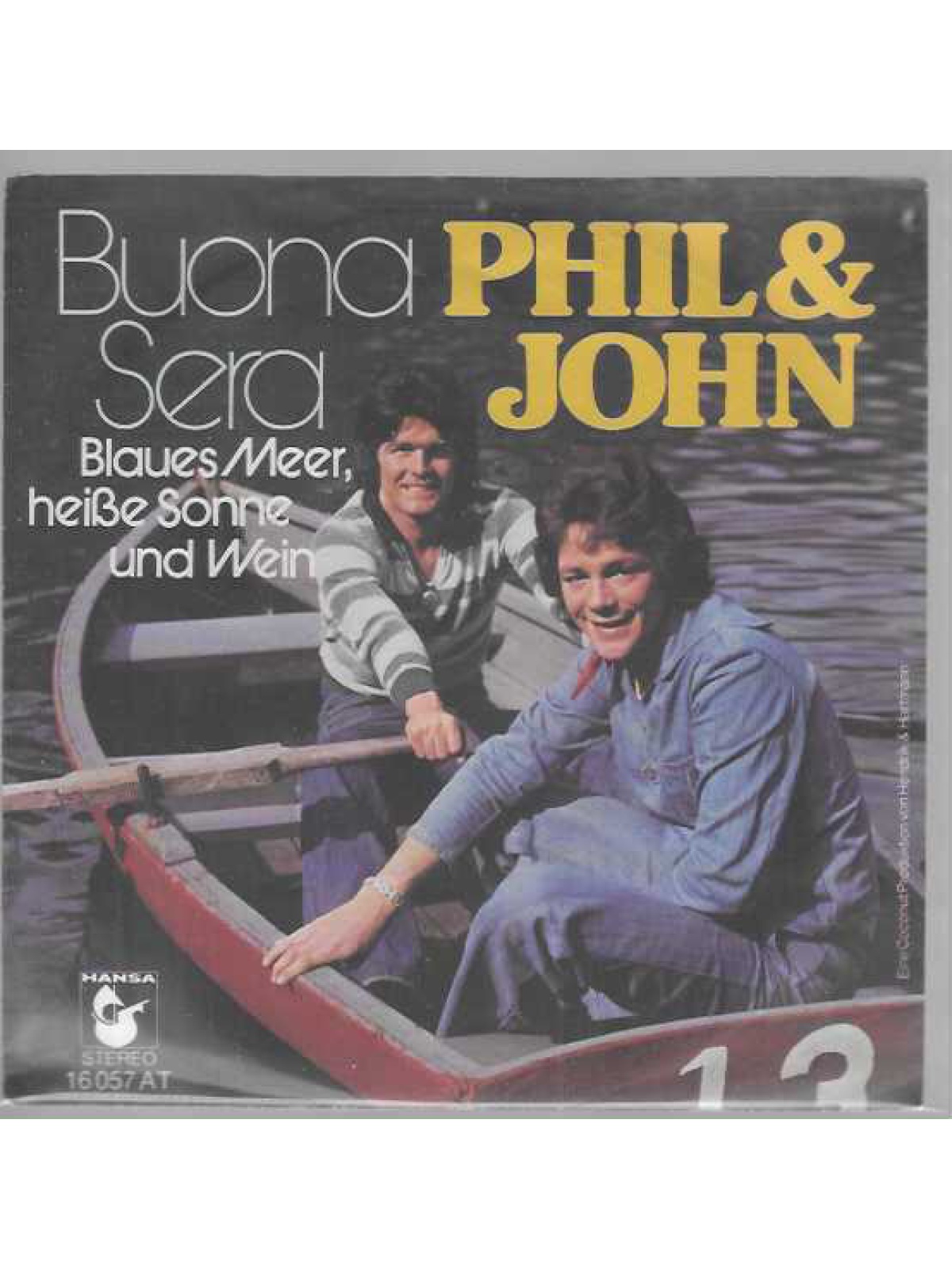 SINGLE / Phil & John – Buona Sera