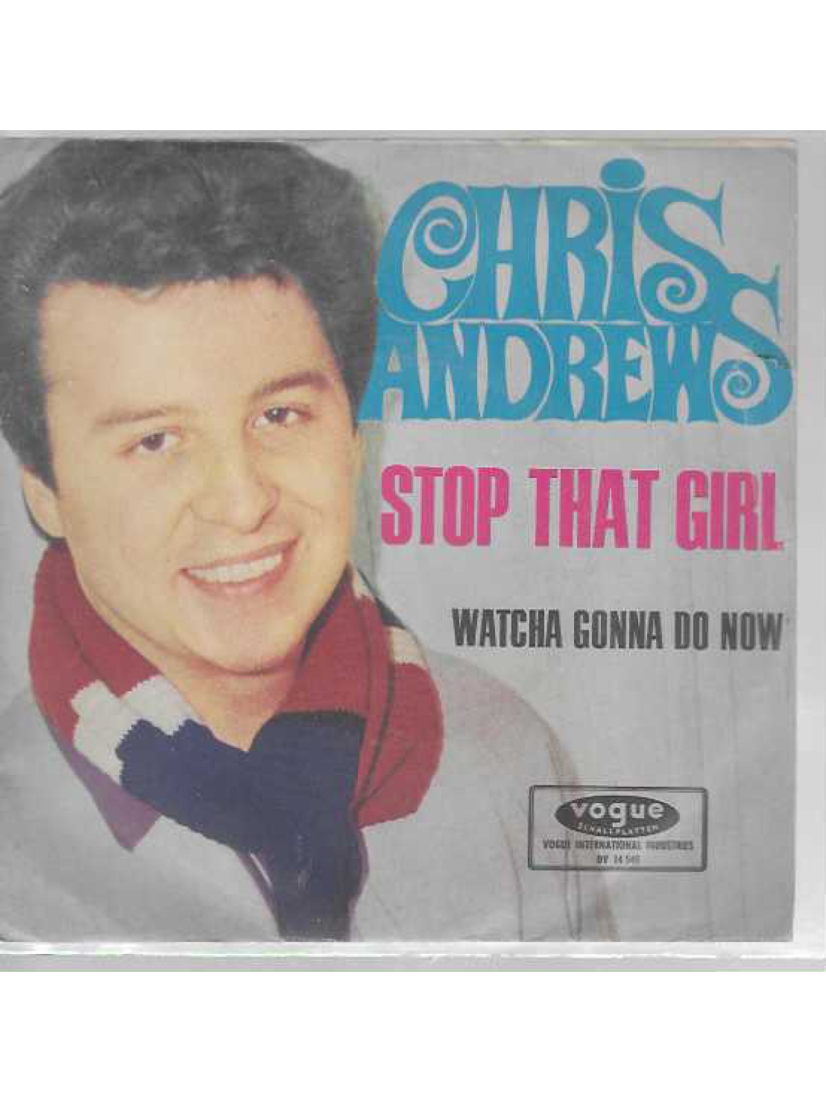 SINGLE / Chris Andrews – Stop That Girl