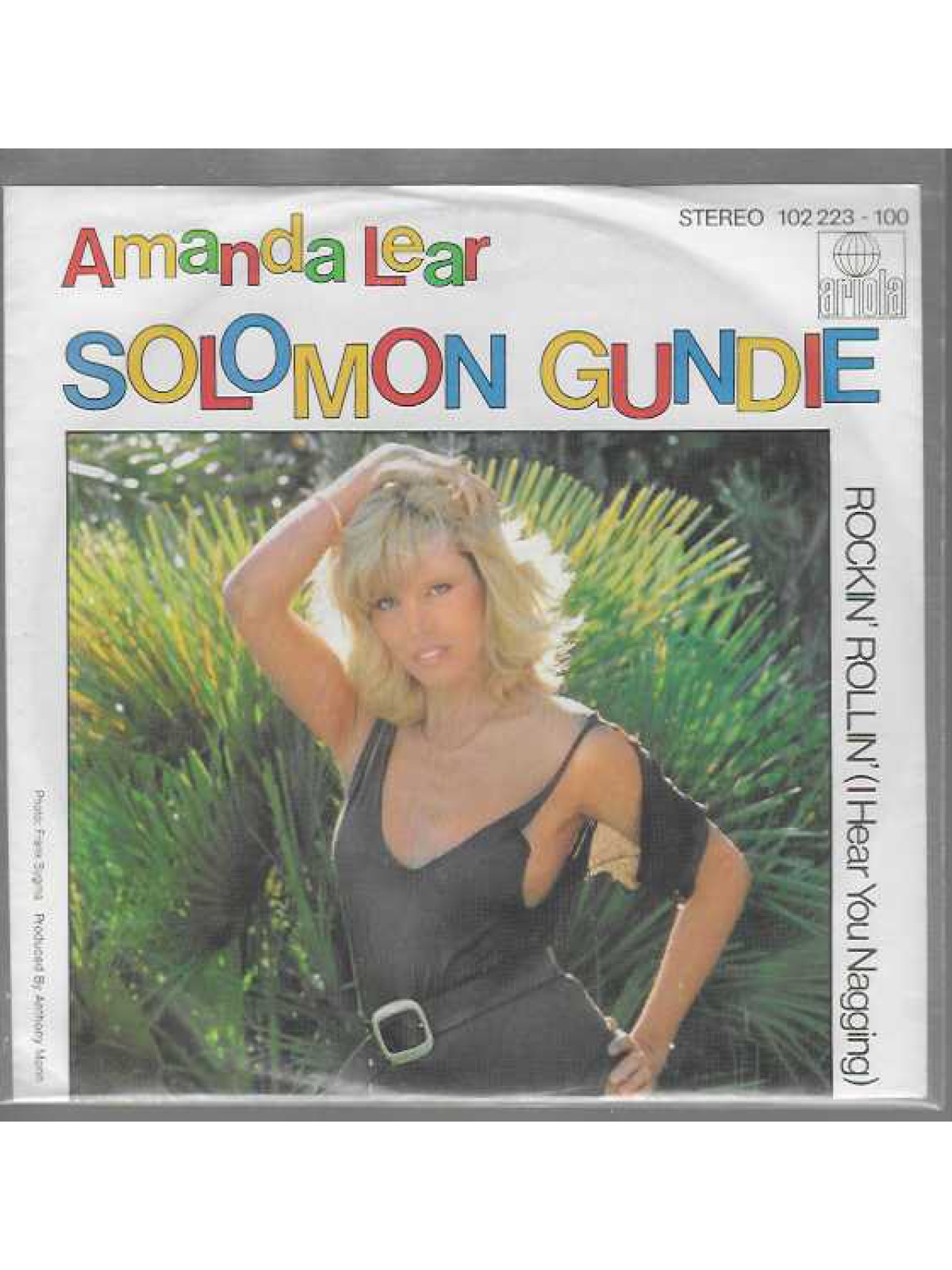 SINGLE / Amanda Lear – Solomon Gundie