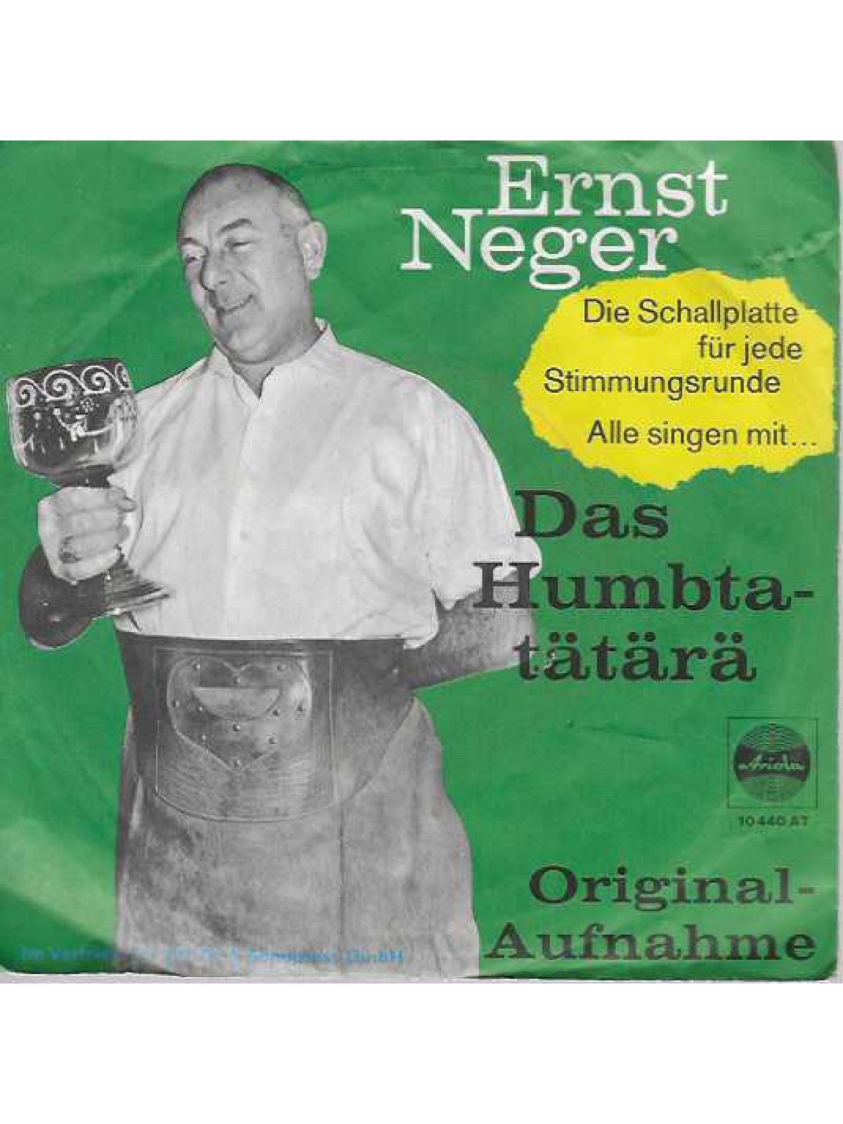 SINGLE / Ernst Neger – Das Humbta-Tätärä