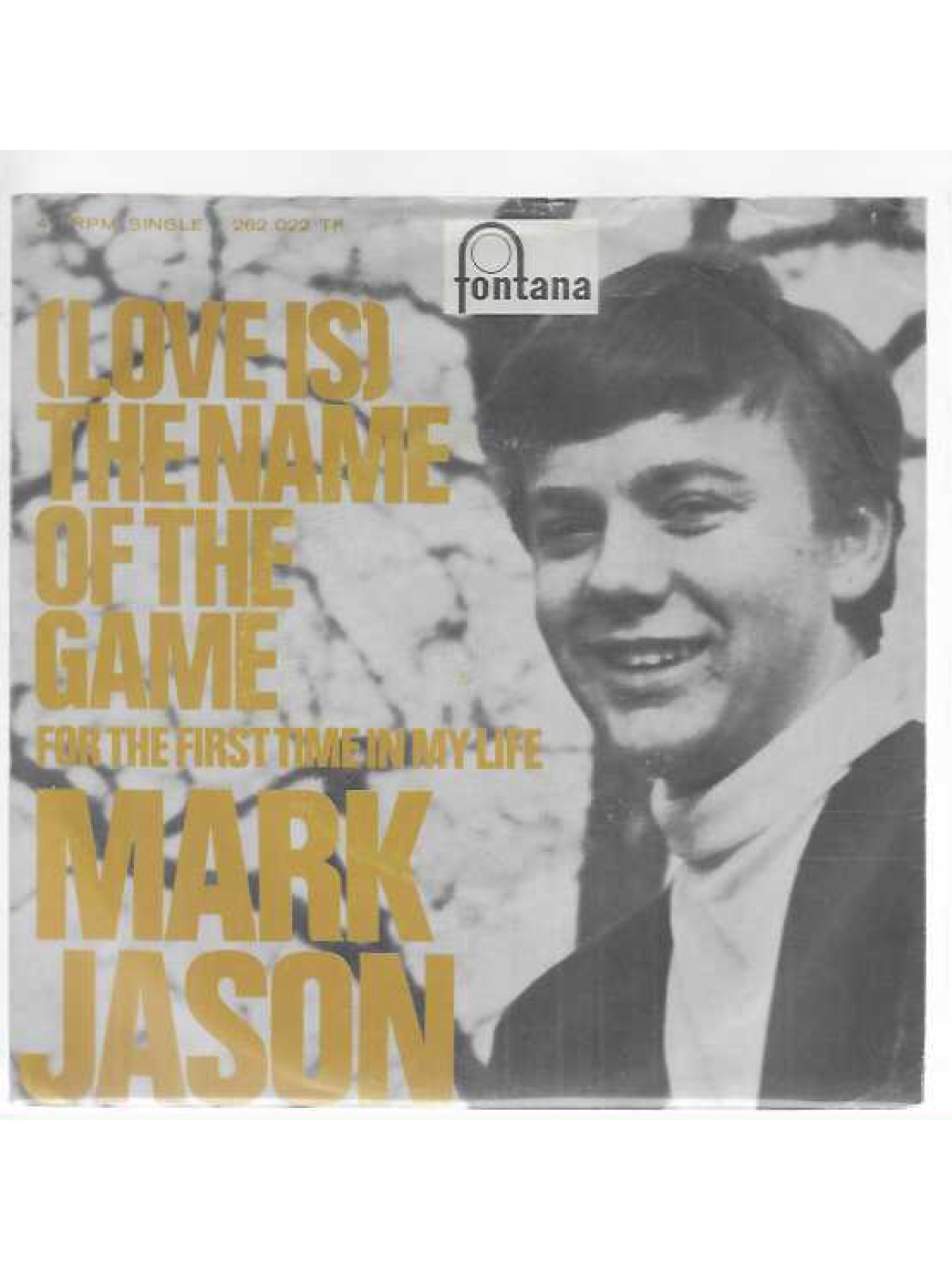 SINGLE / Mark Jason – (Love Is) The Name Of The Game